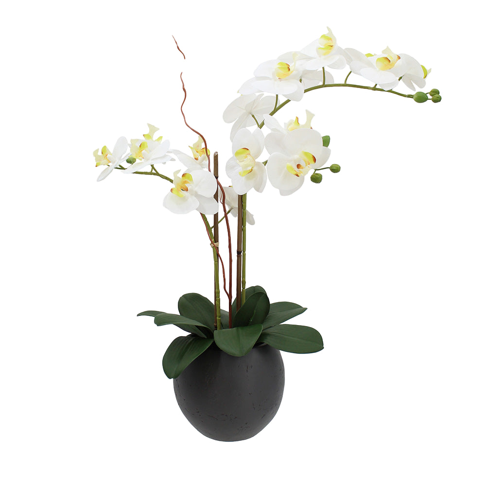 Faux Orchid Plant, 25 in