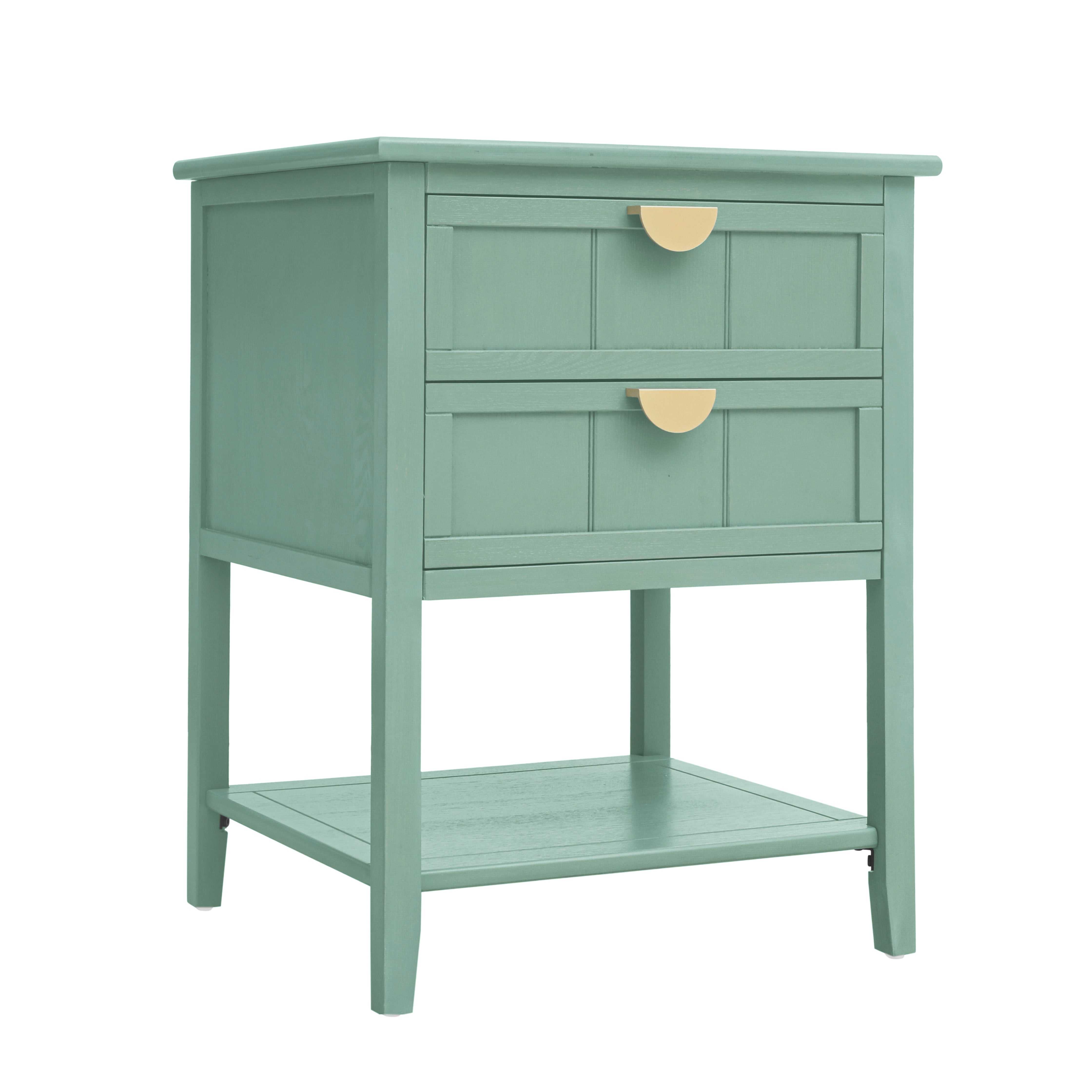 2 Drawer Side Table