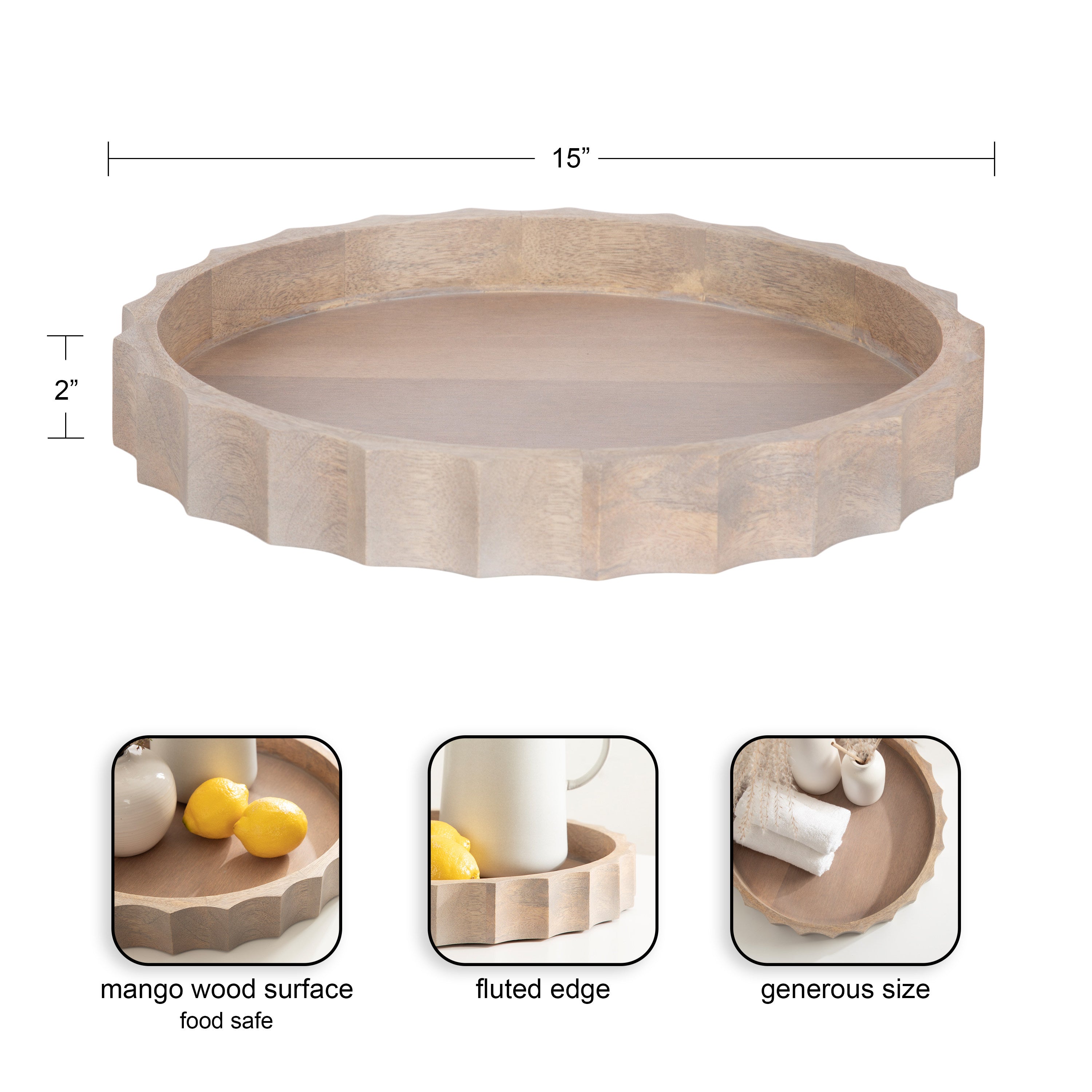 Lissi Round Tray