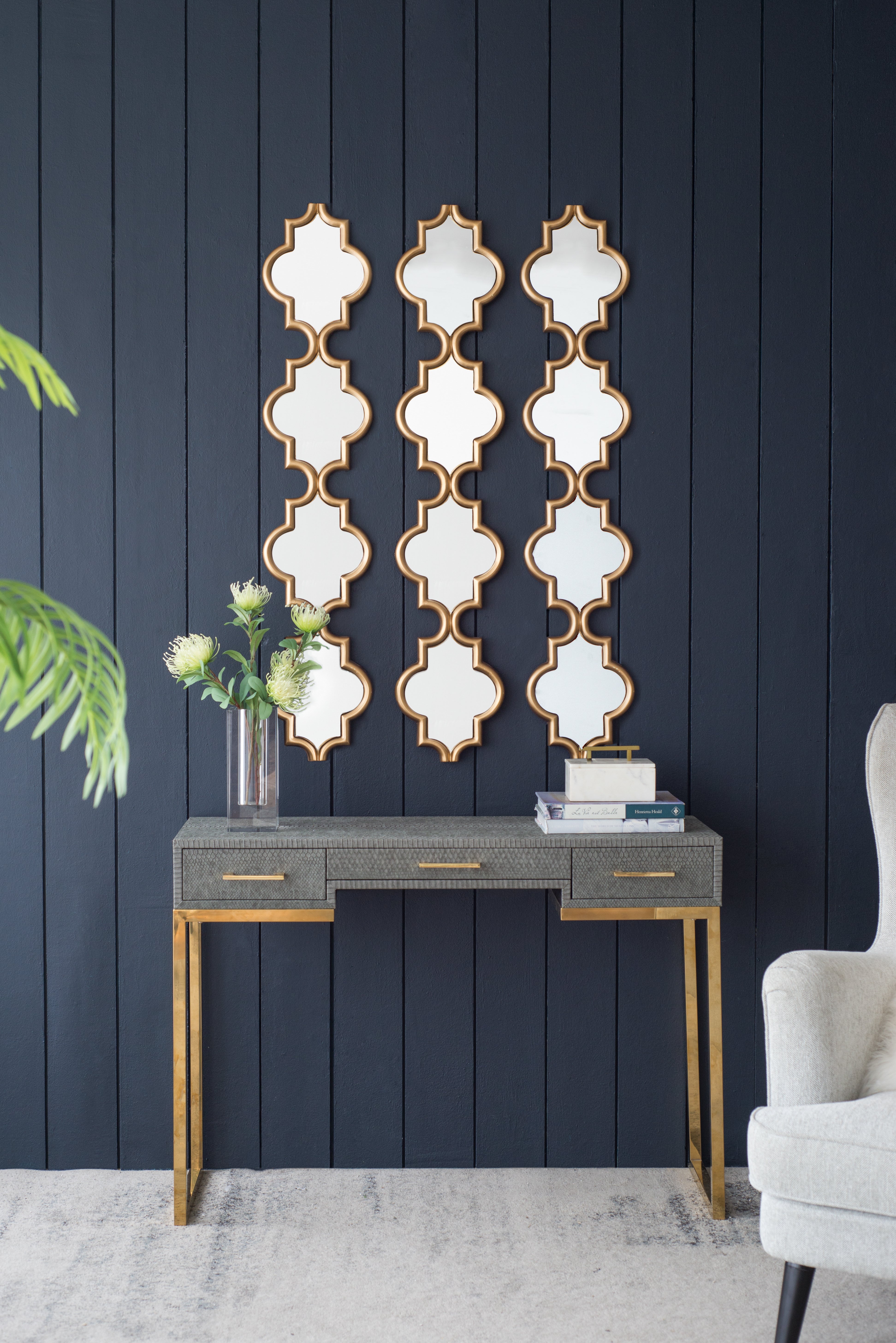 Gold Wall Mirror