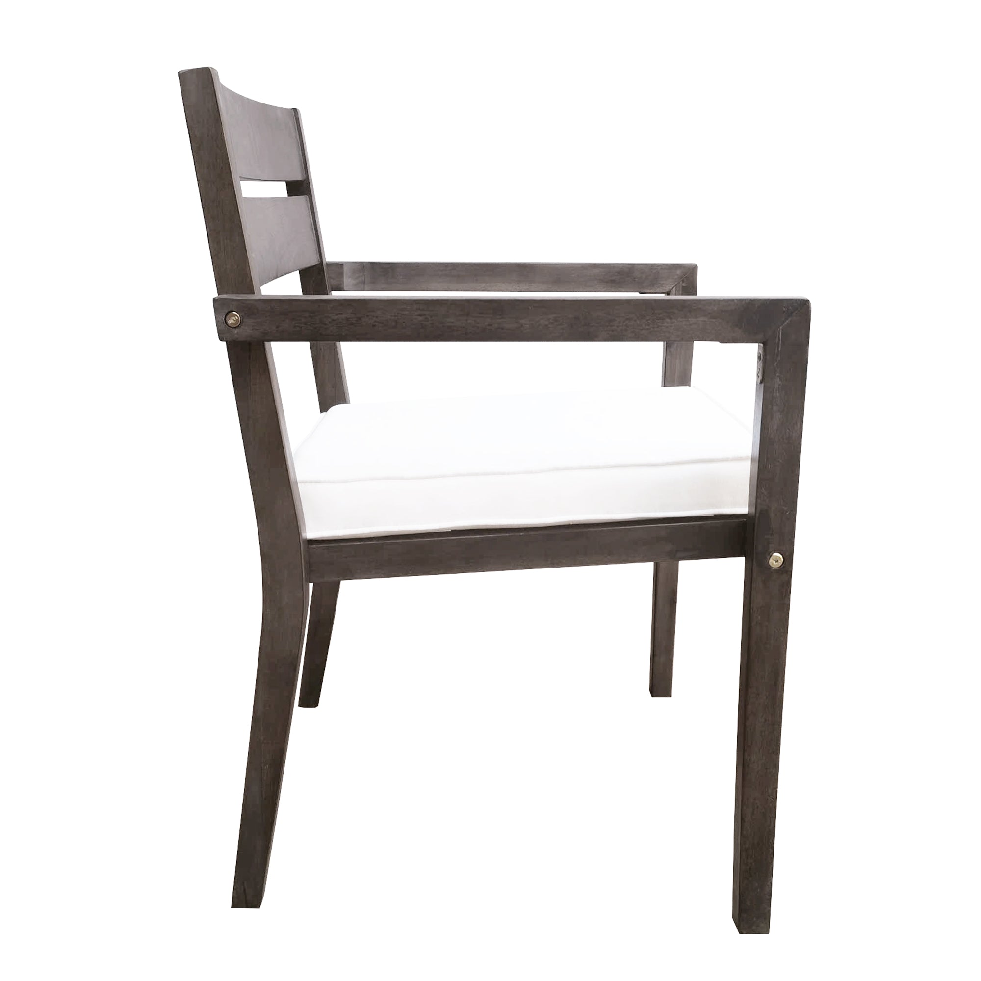 Acacia Wood Outdoor Dining Set with Table And 6 Chairs