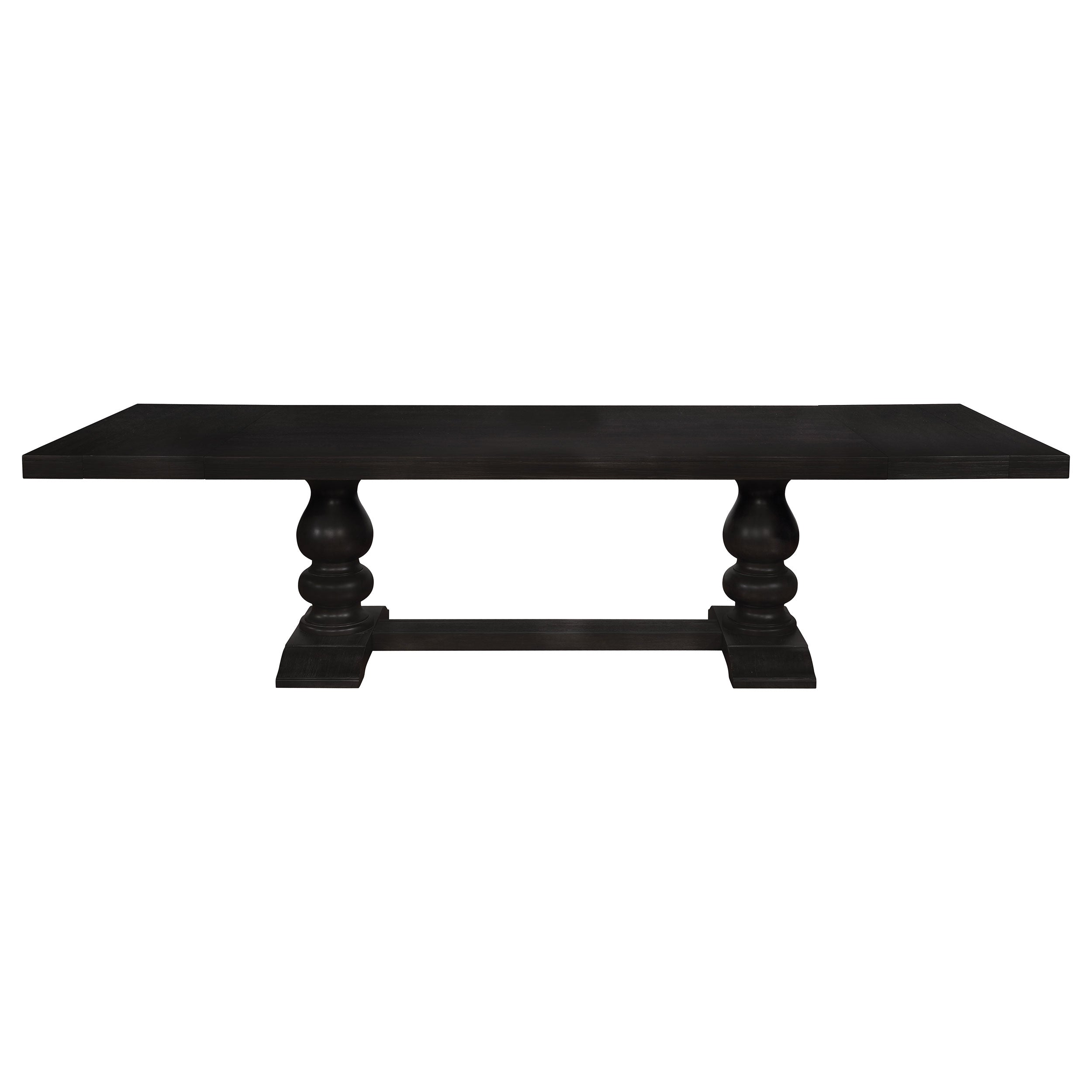 Vallerie Antique Noir and Beige Black 5-Piece Dining Set