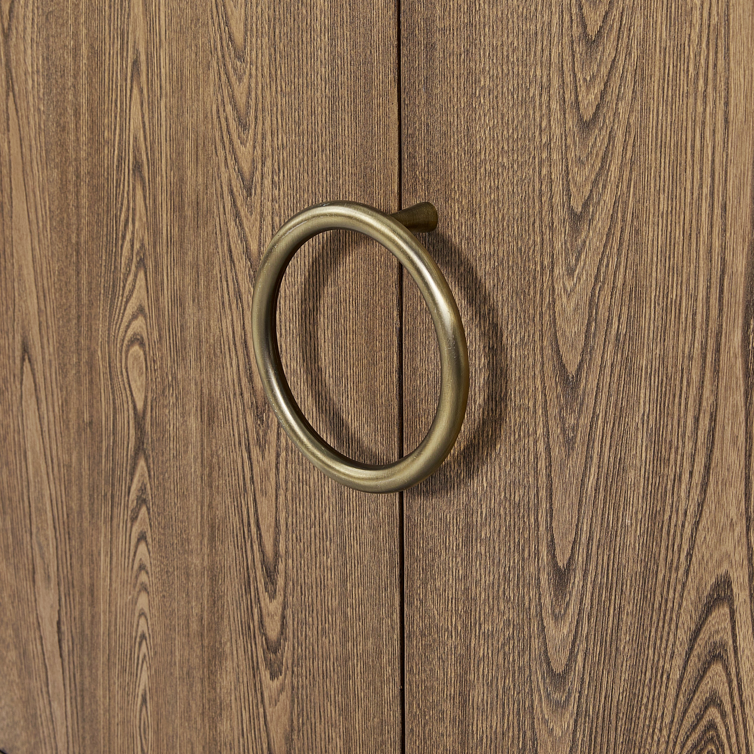 Solid Wood Server with 2 Doors