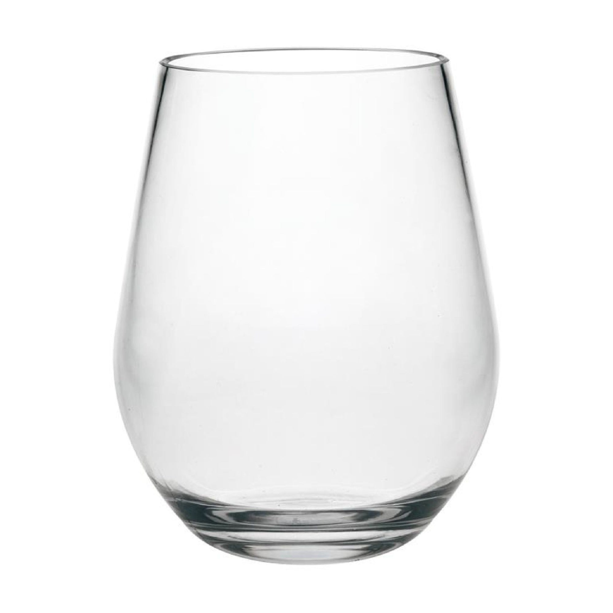 Oval Halo Set of 4 Hi Ball Tritan Plastic Drinking Glasses, BPA Free, 20oz, Clear