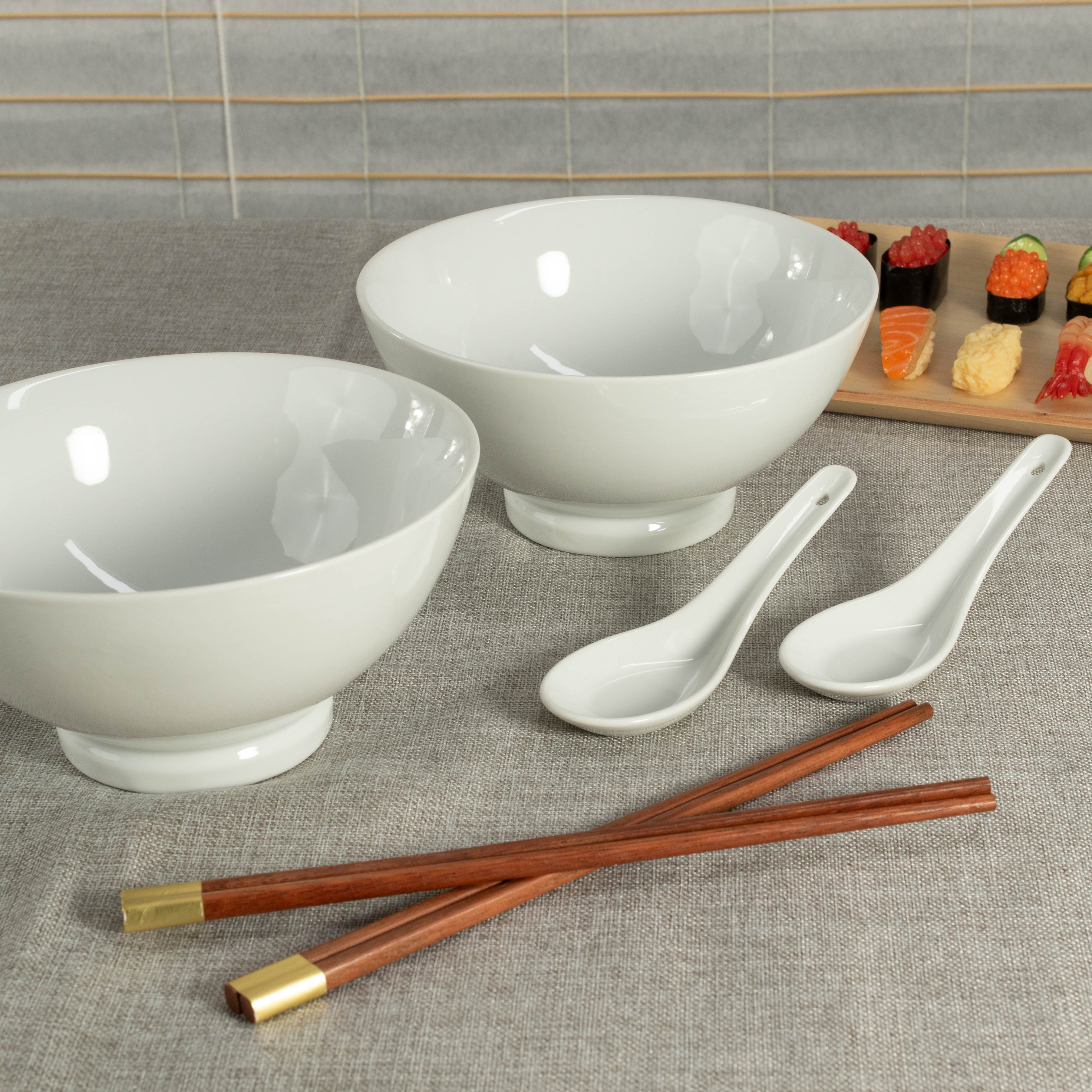 BIA Cordon Bleu Noodles 2 Go Bowls Spoons Chopsticks - Thumbnail 5