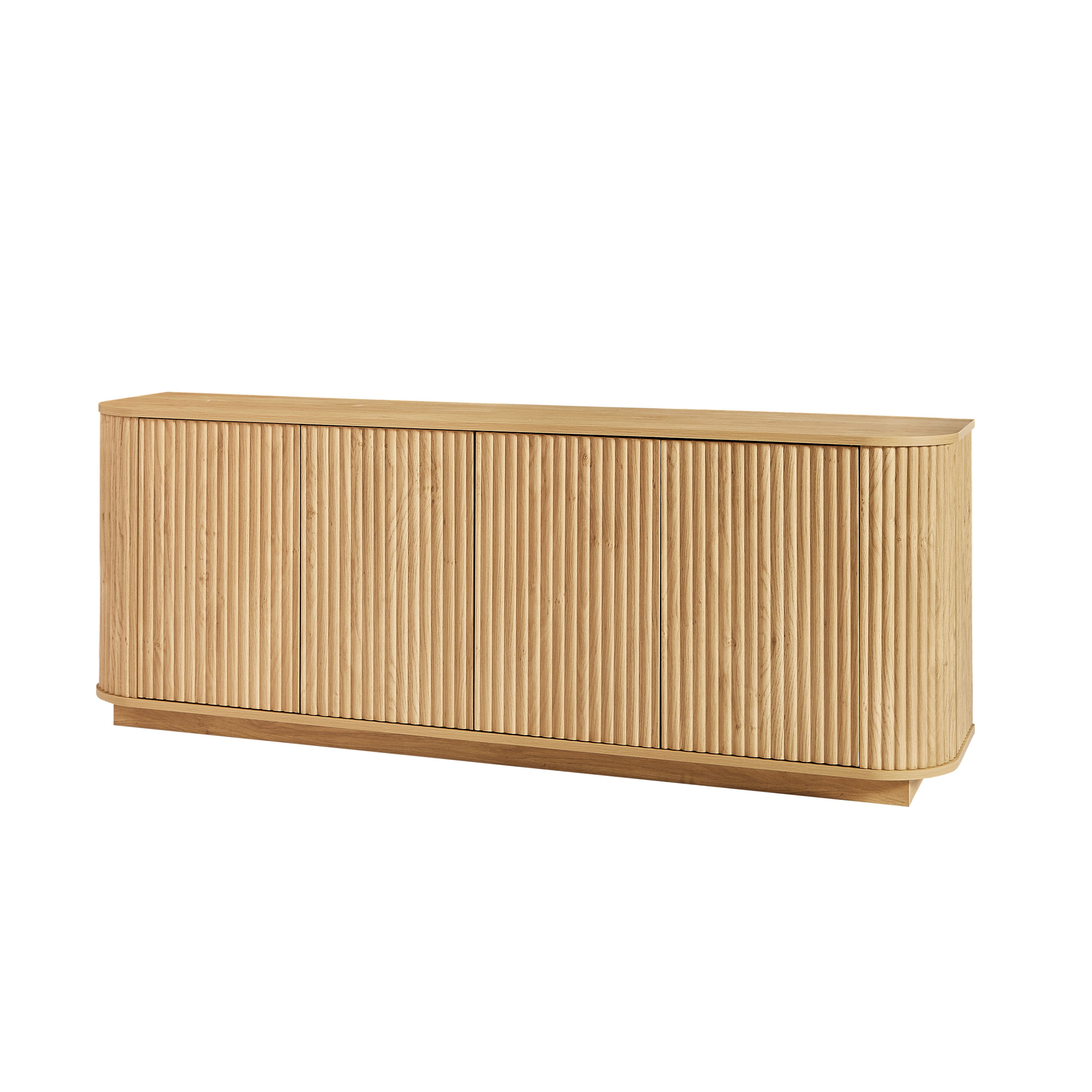 Fluted TV Stand