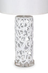 Darla 30" Poly Star Table Lamp -White, (Set of 2) - Table Lamps