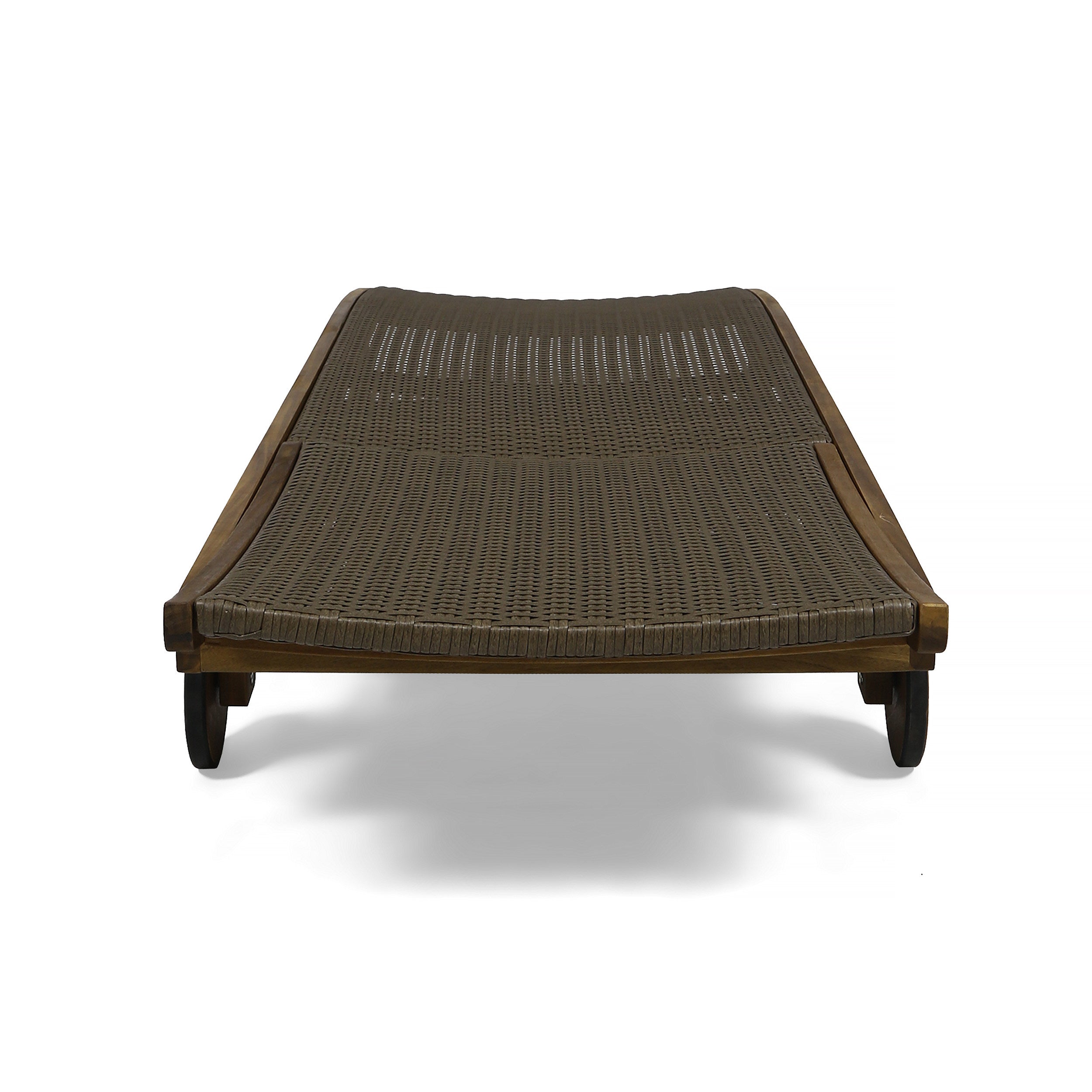 Banzai Chaise Lounge With Pull-Out Tray, Set of 2