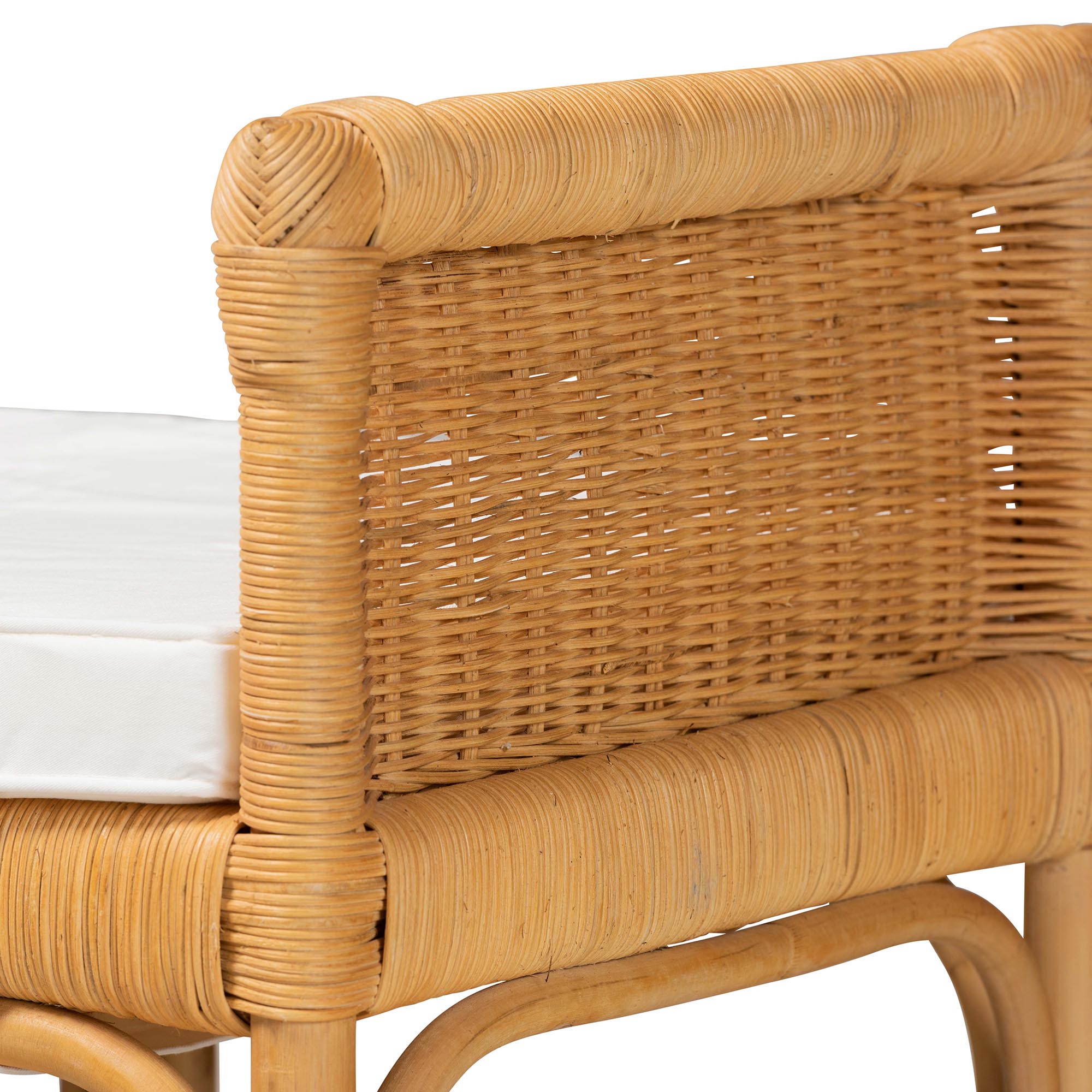 Aoife Rattan Bench