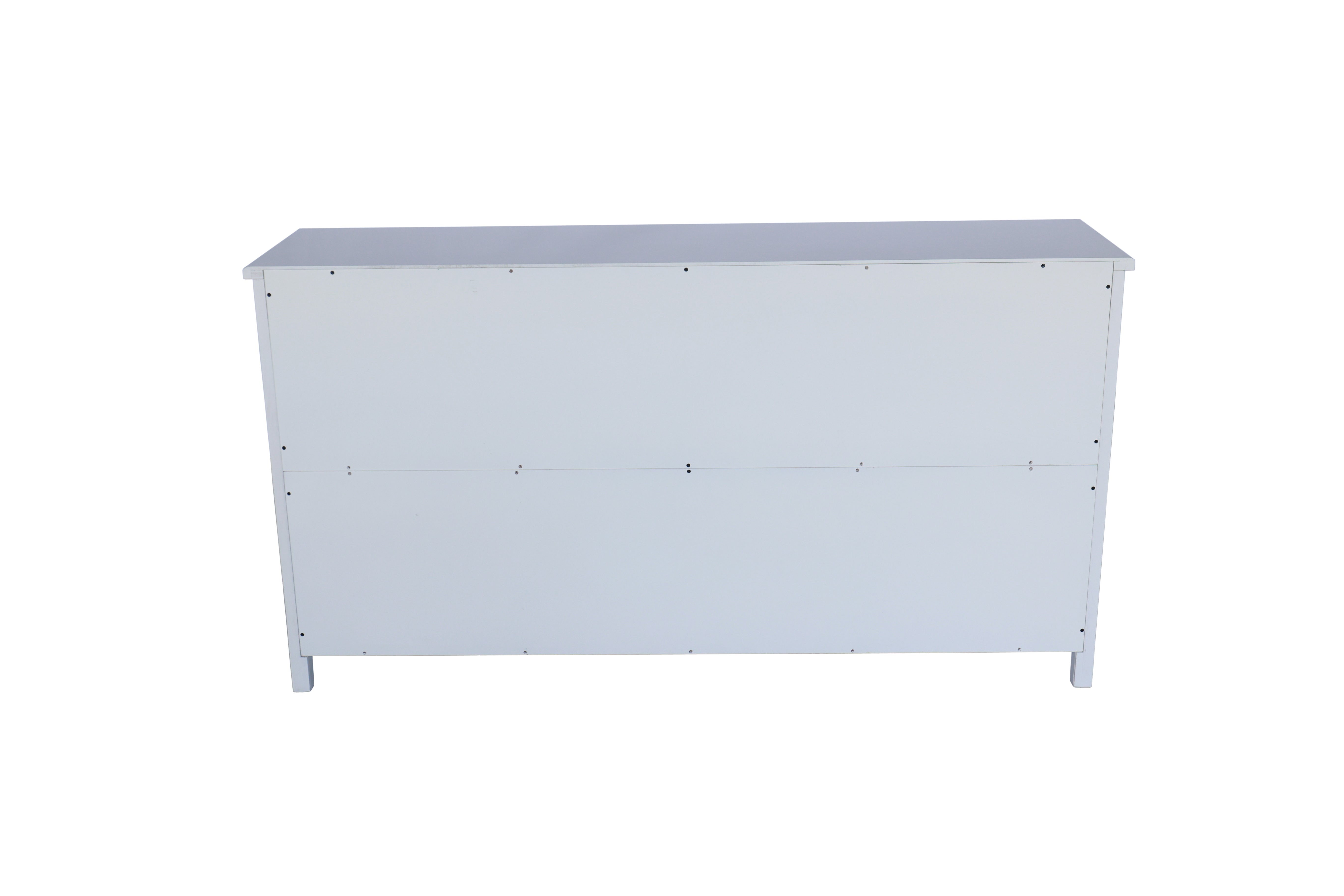 Rali 60" White Accent Cabinet with 4 Doors