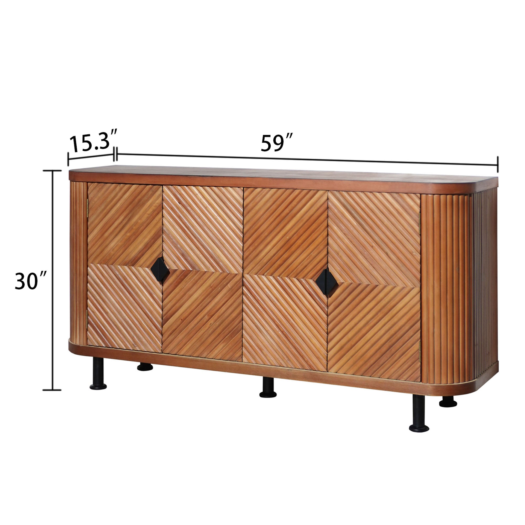 Modern Accent Storage Cabinet