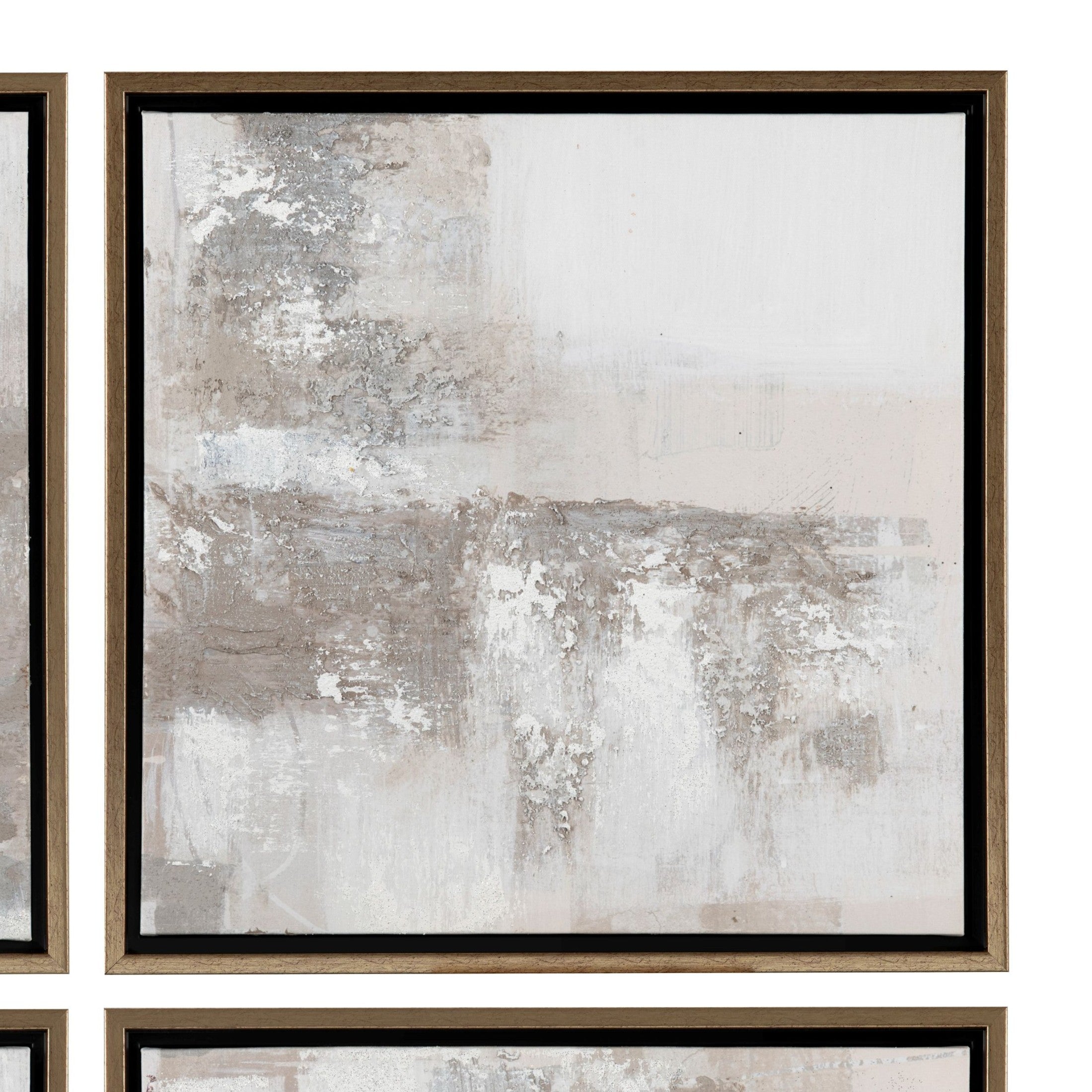 4 Piece Printed Abstract Canvas Wall Art