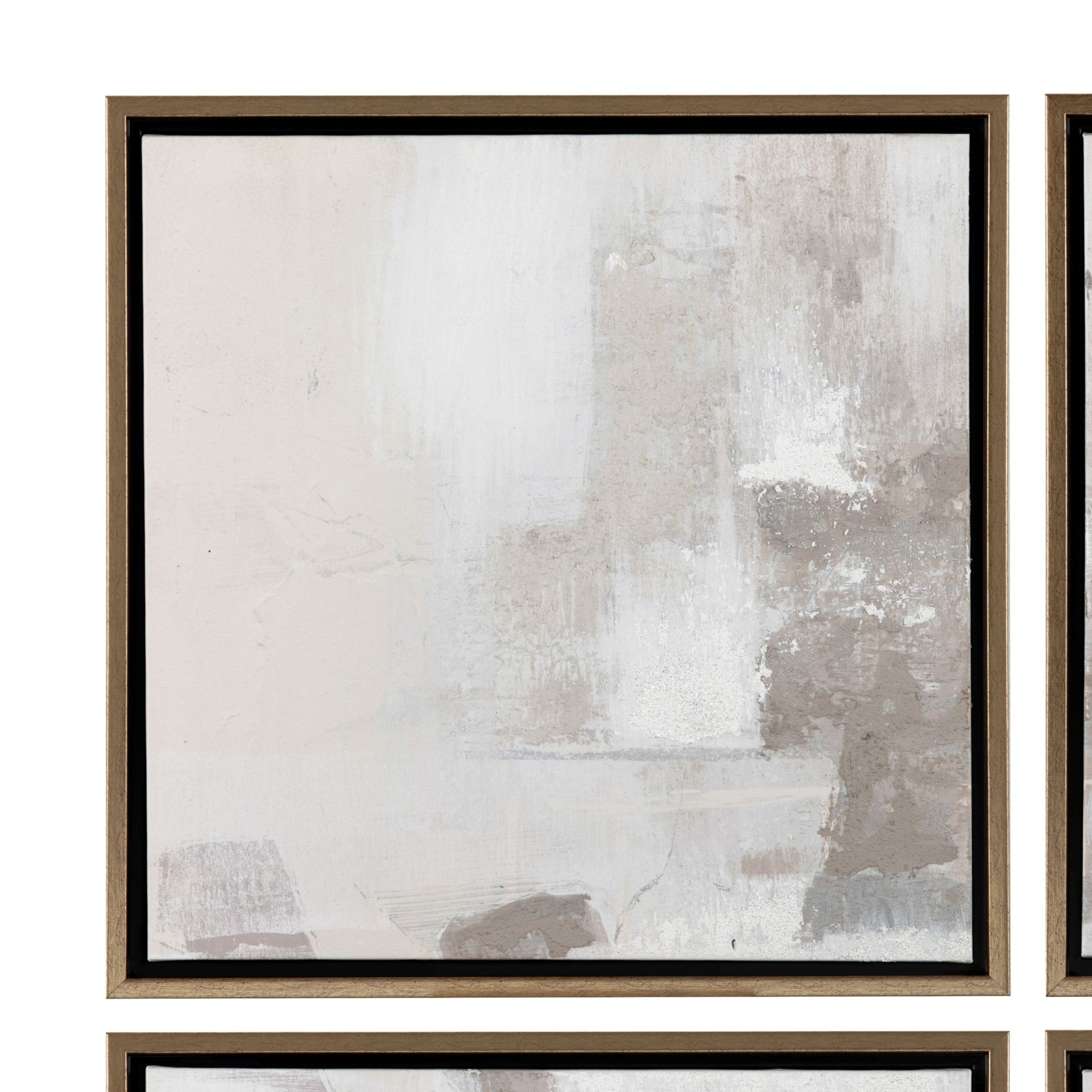 4 Piece Printed Abstract Canvas Wall Art