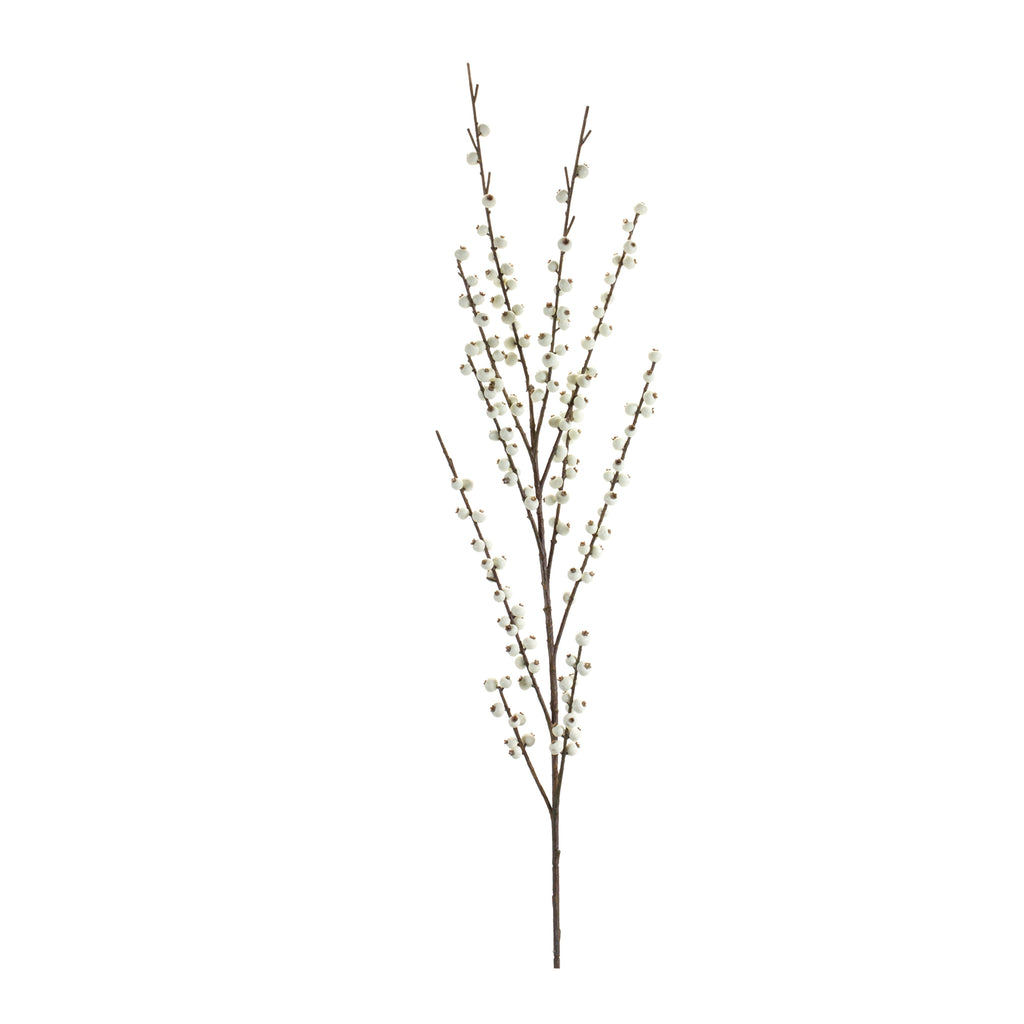 White-Berry-Twig-Spray-(set-of-2)-White-Faux-Florals