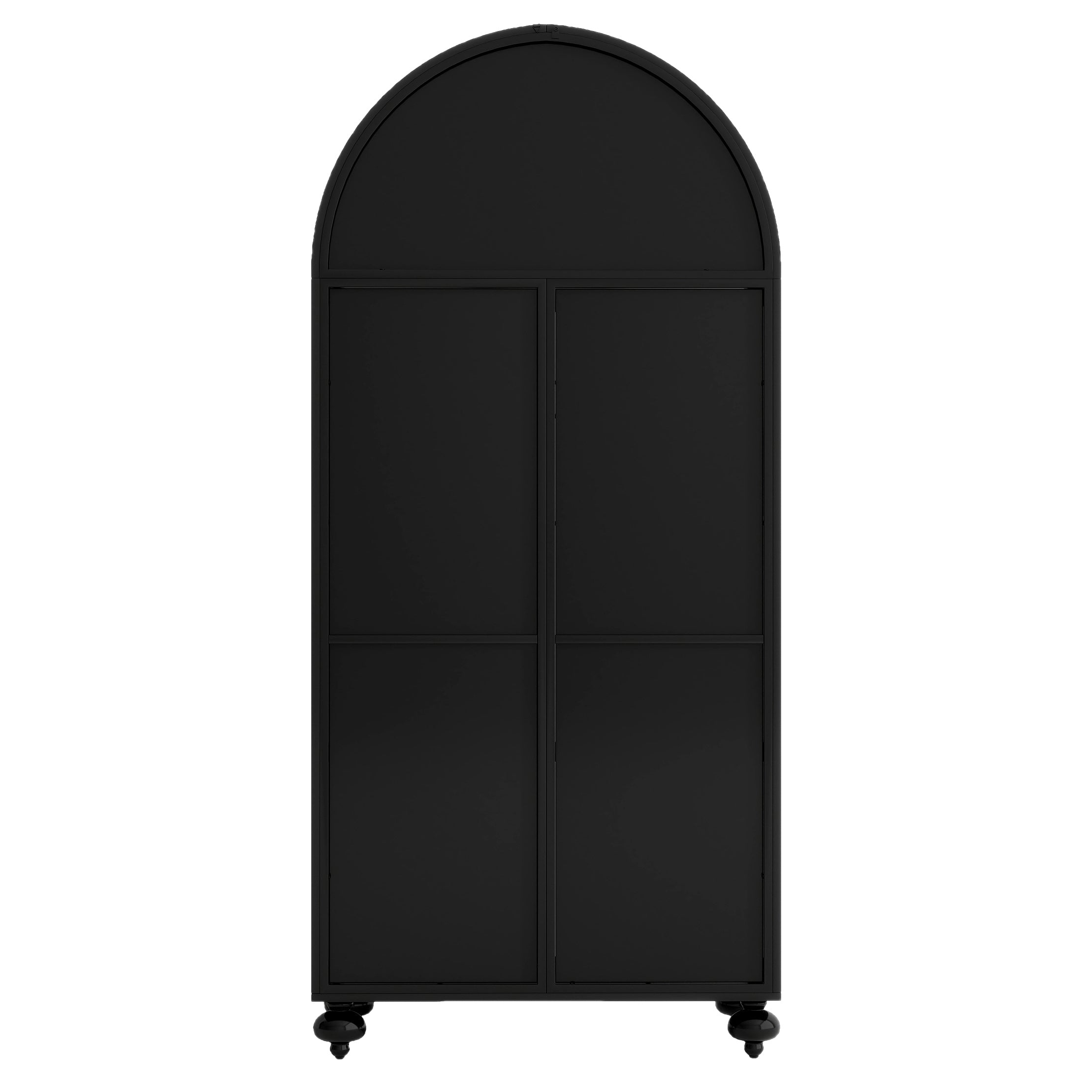 Modern Arched Storage Cabinet