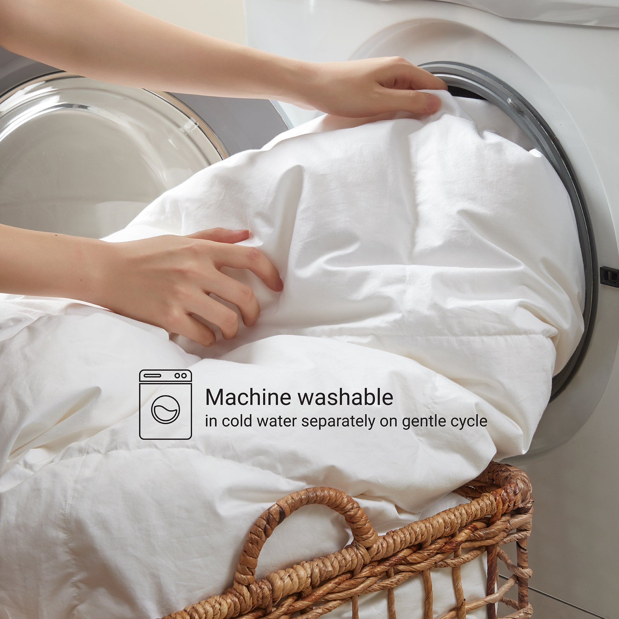 100% Cotton Shell Comforter