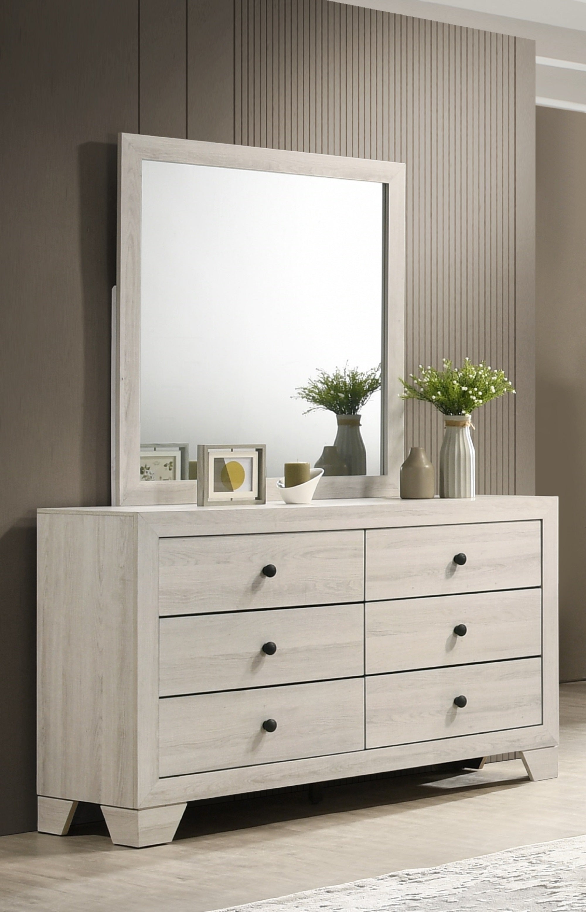 Cambridge Rustic 6-Drawer Storage Dresser