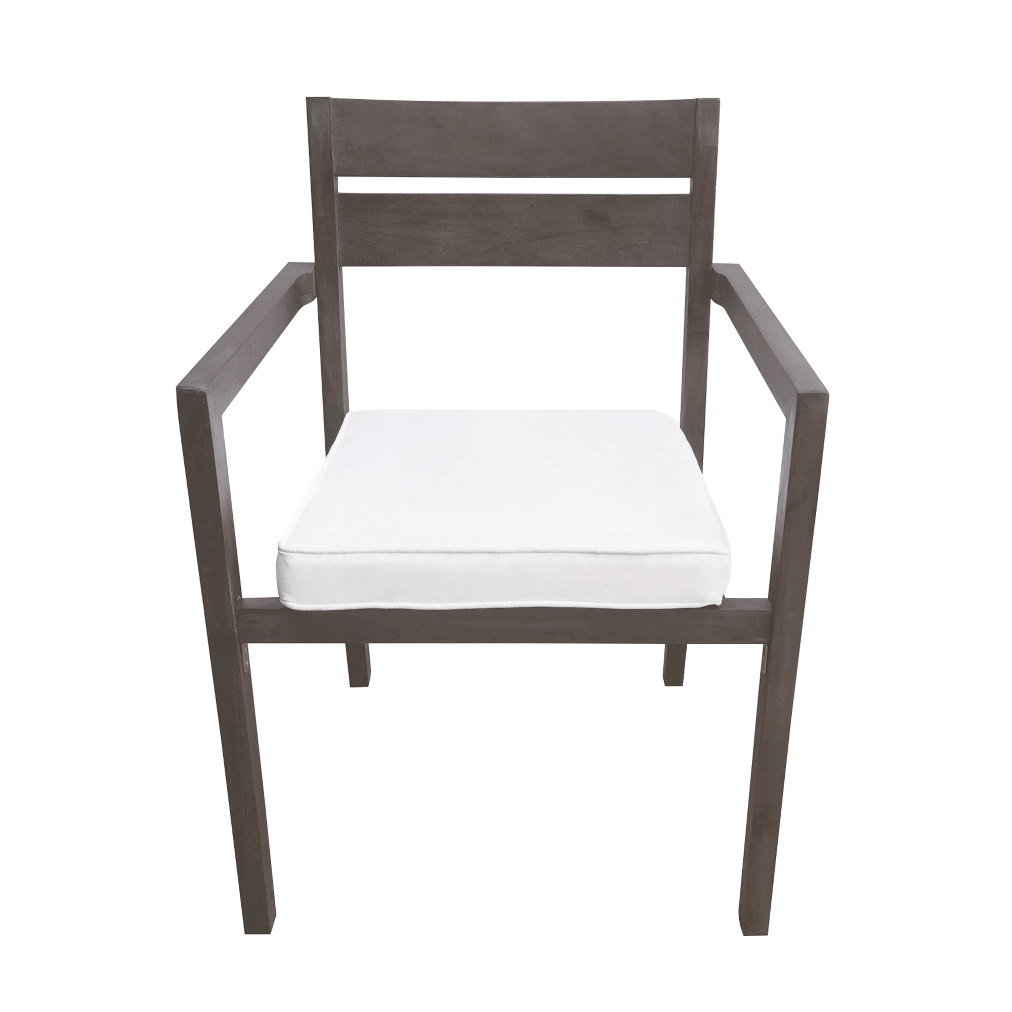 Acacia Wood Outdoor Dining Set with Table And 6 Chairs