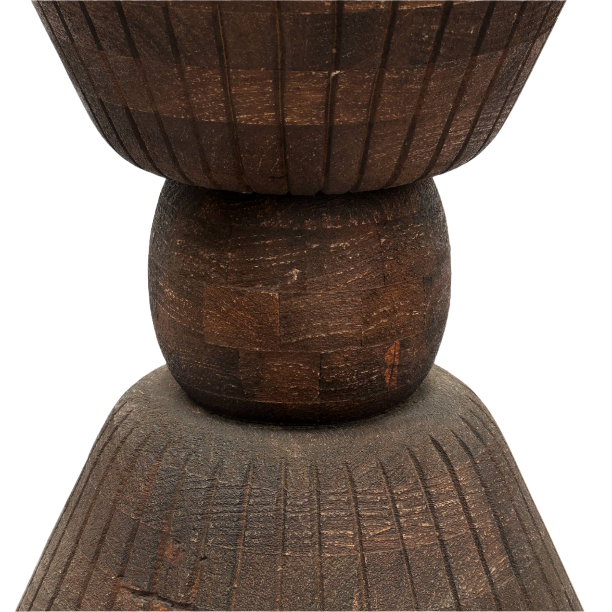 Decorative Wooden End Table