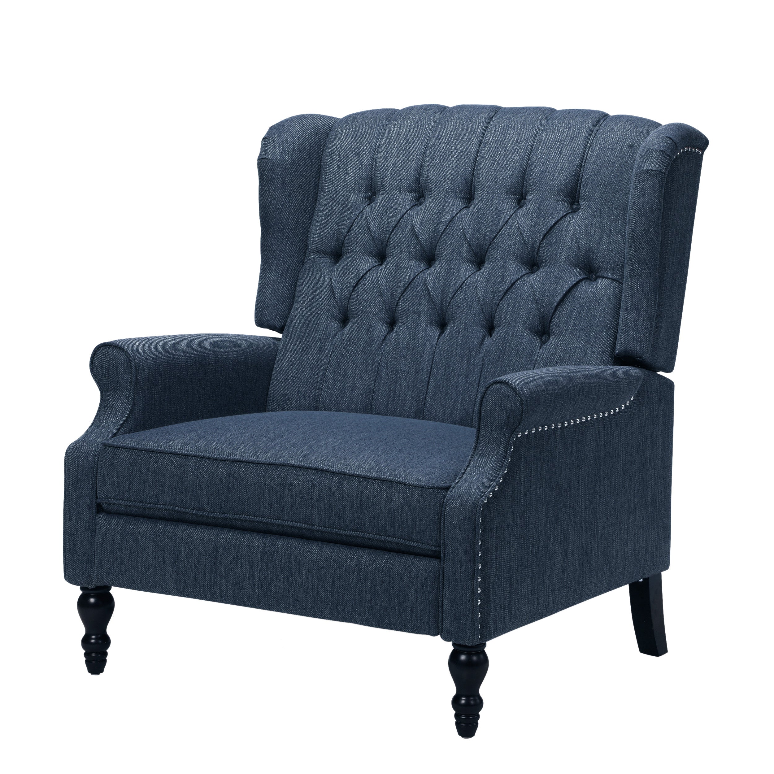 Oversized Wingback Tufted Recliner Accent Chair
