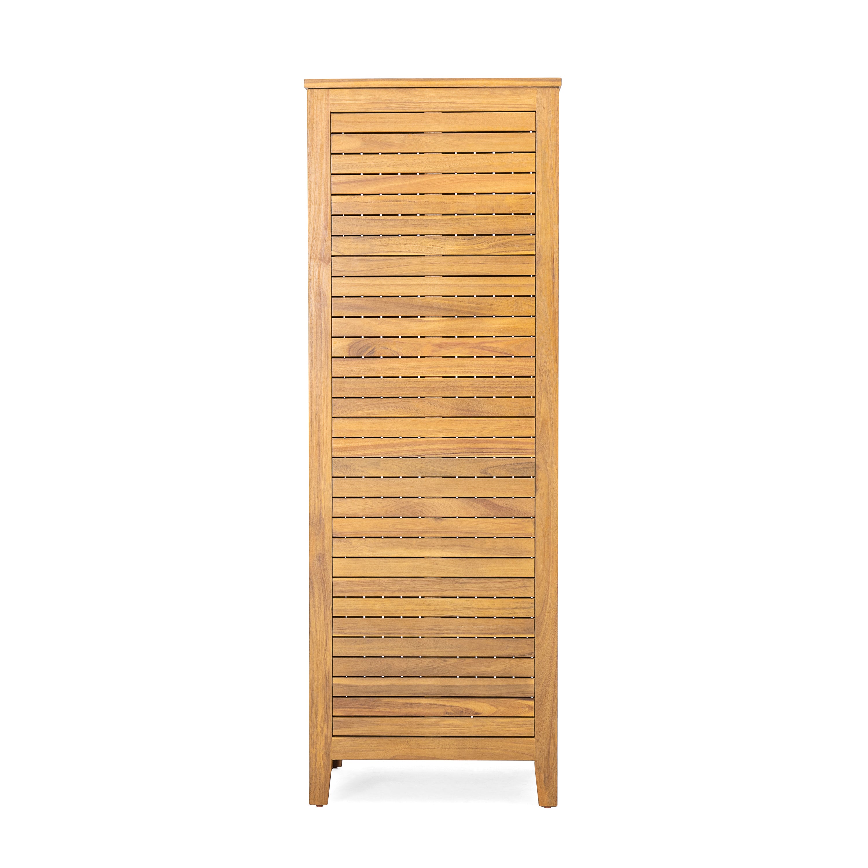 Outdoor Acacia Wood Cabinet with Doors and Shelves