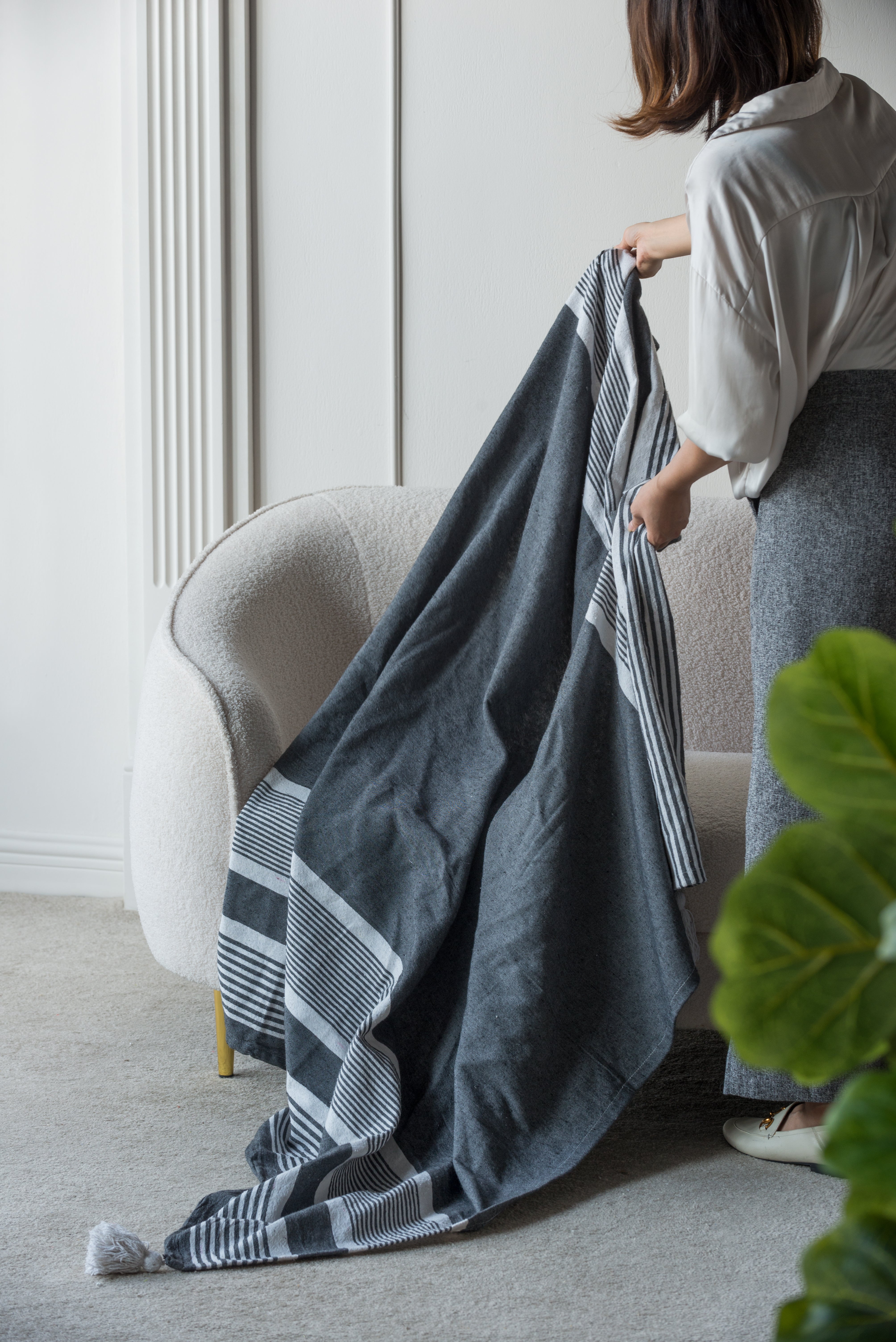 50x60' Gregory Throw Blanket, 2 Pack