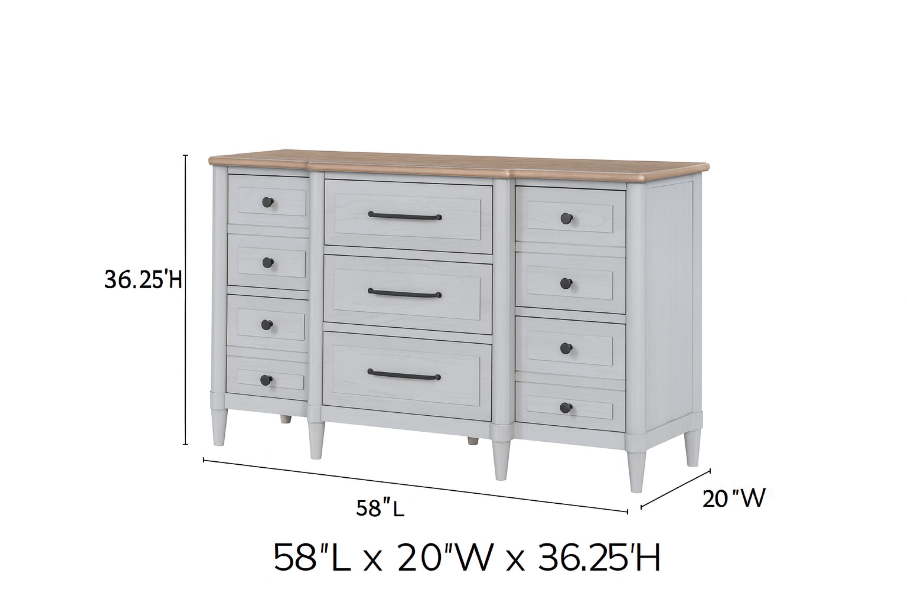 Breakfront Dresser