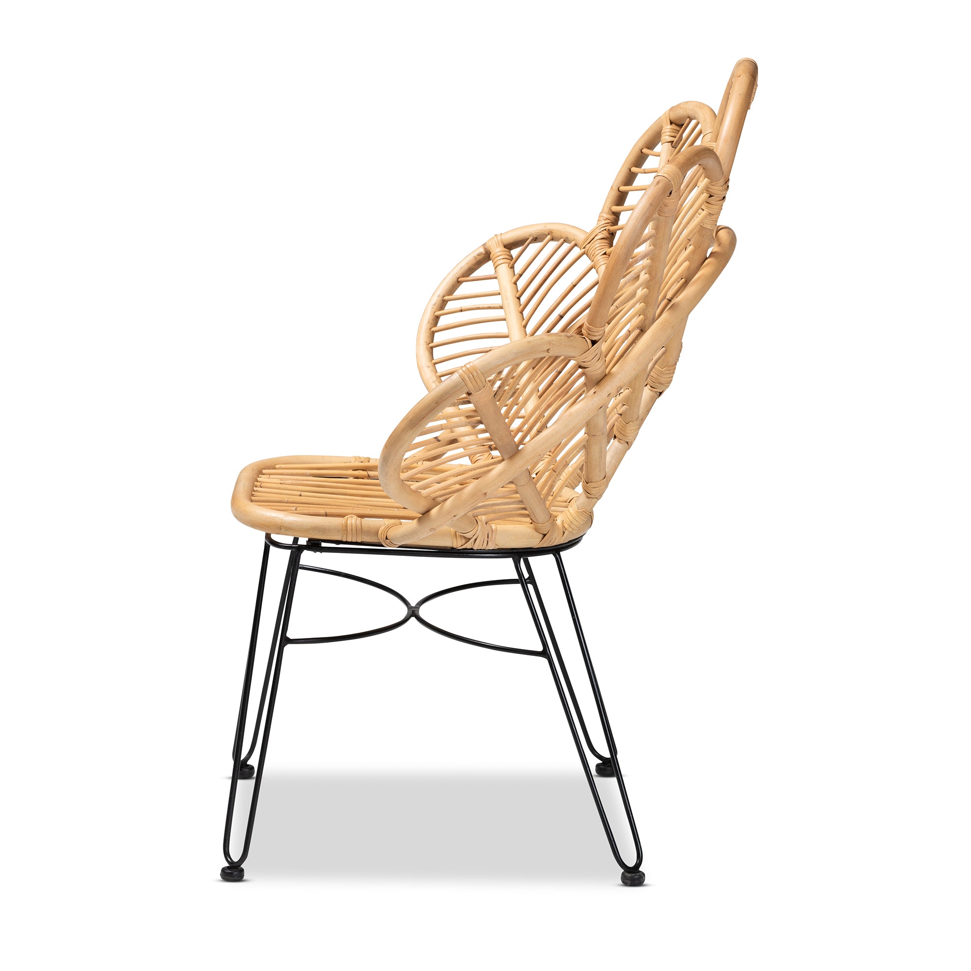Rikhard Metal Accent Chair