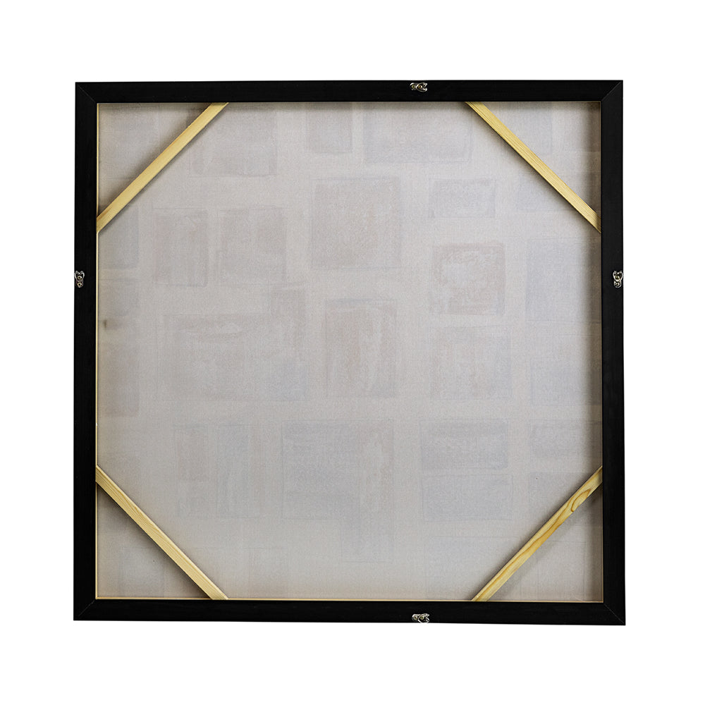 39.4x39.4' Cornerstone Framed Hand-painted Wall Art