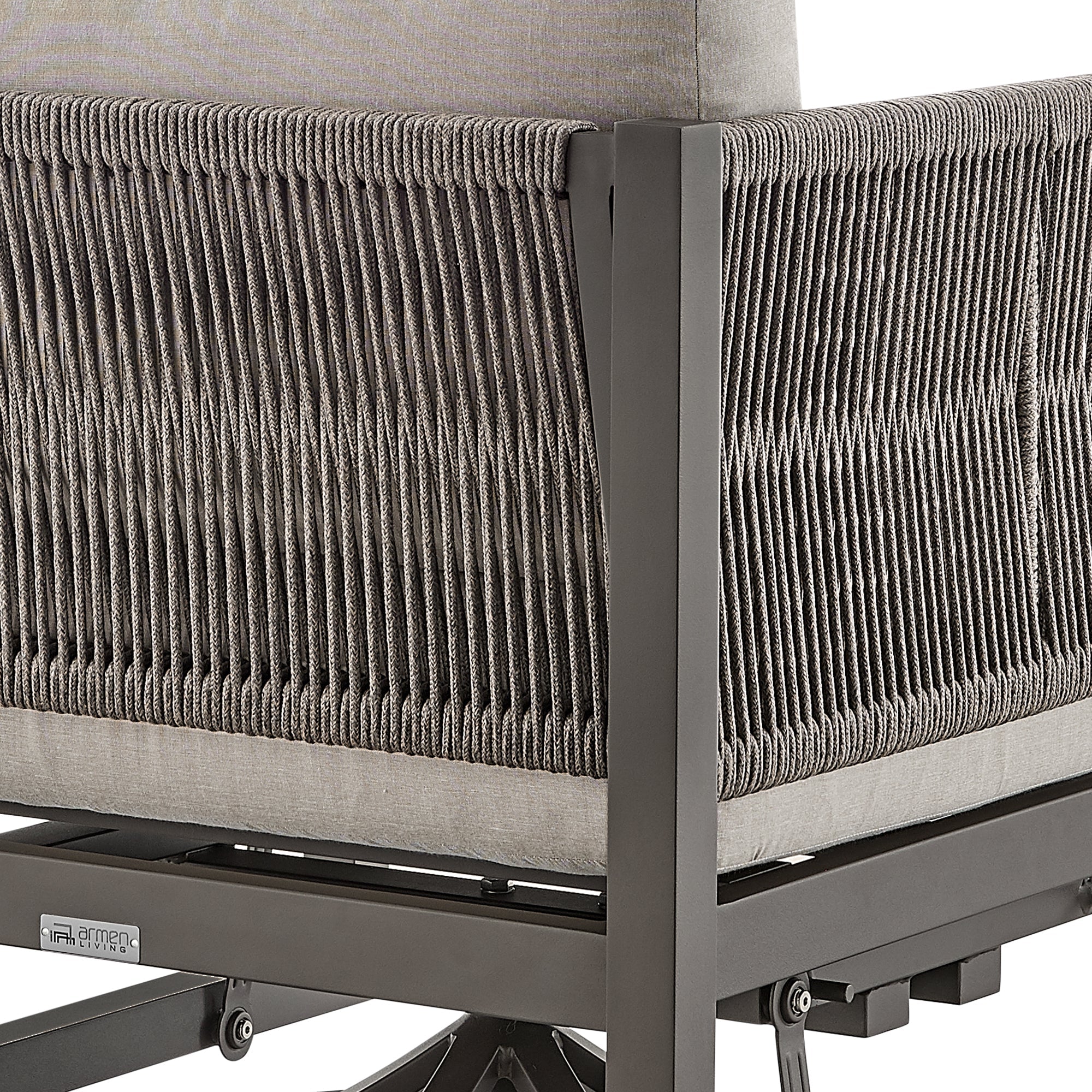 Mareike Outdoor Patio Swivel Glider Lounge Chair