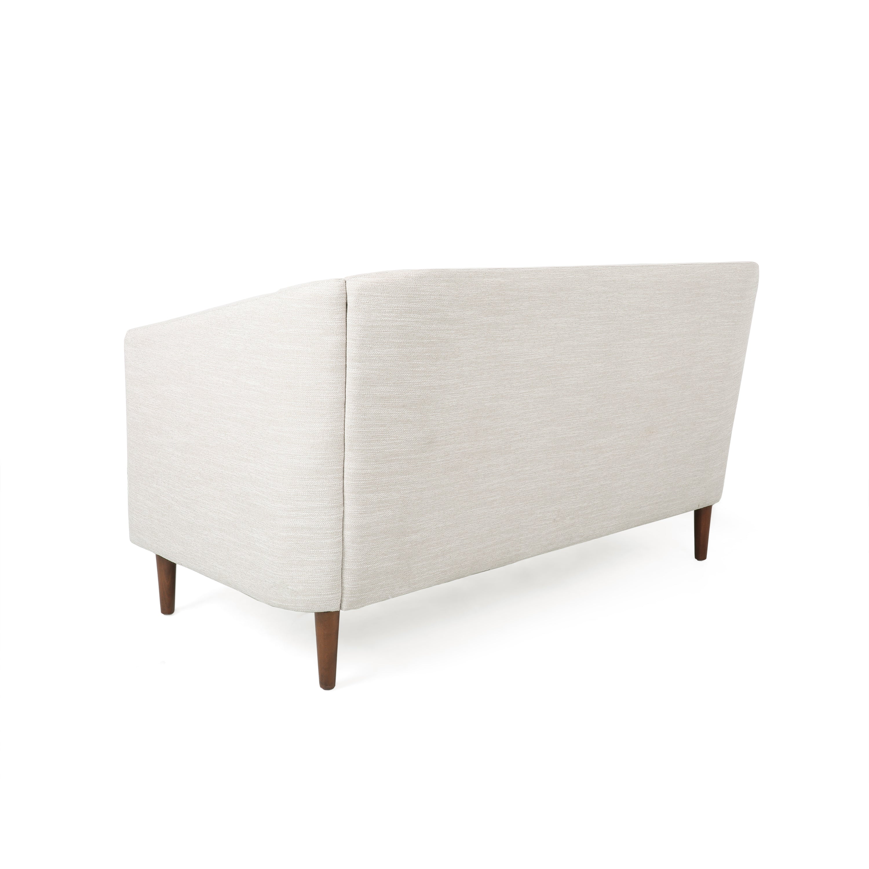 Sophisticated Loveseat with Diamond-Stitched Detailing