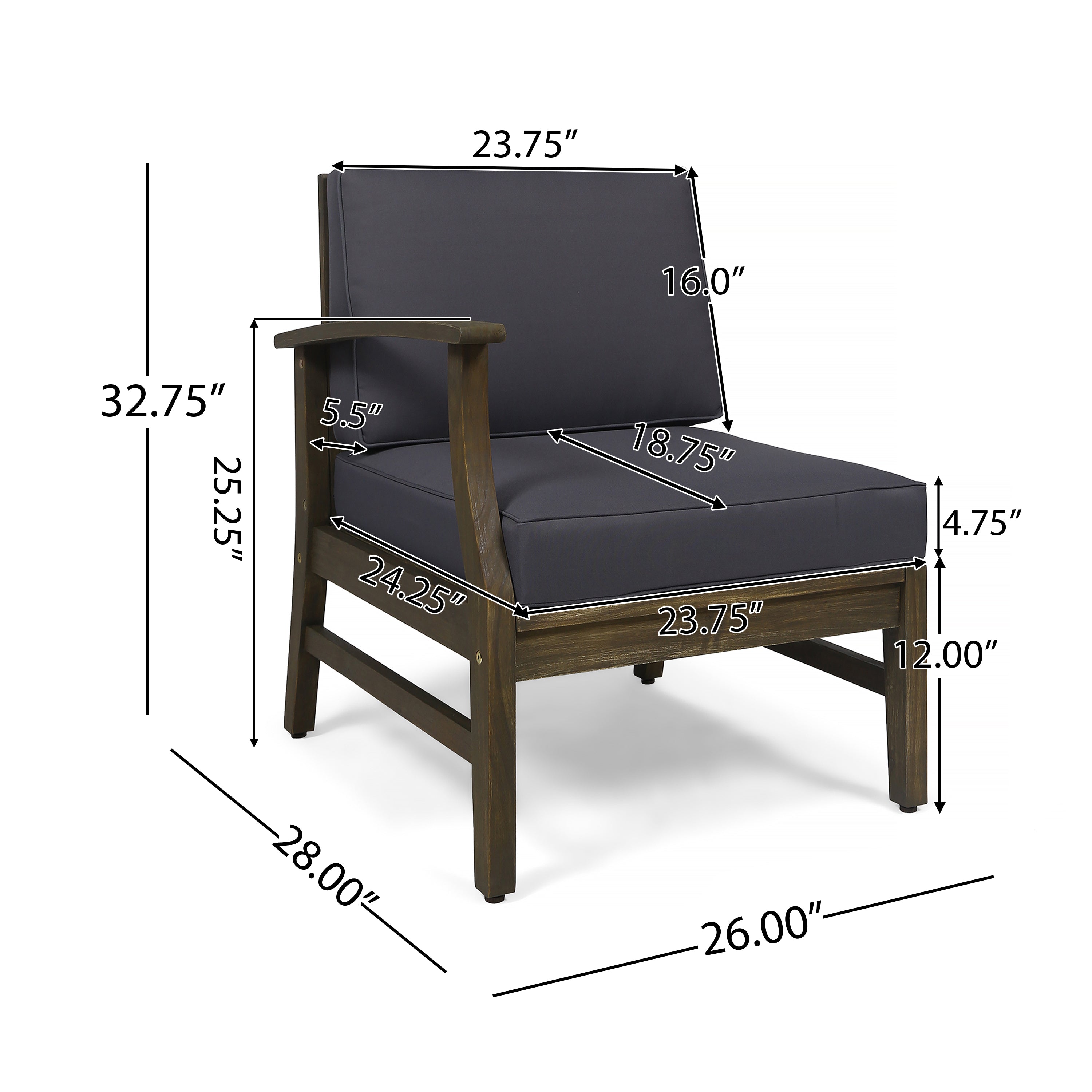Perla Outdoor L-Shape Sectional Sofa