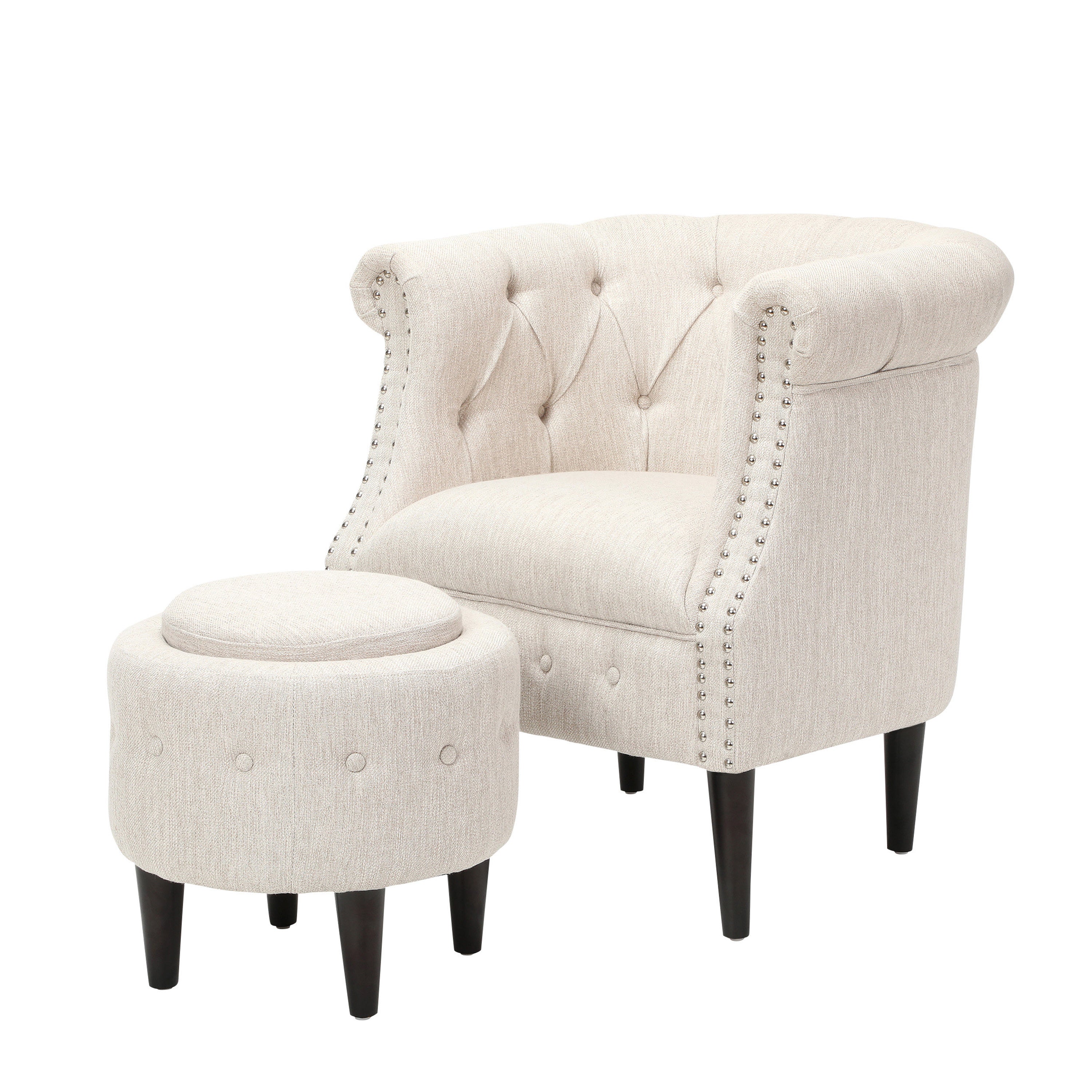 Chair & Ottoman
