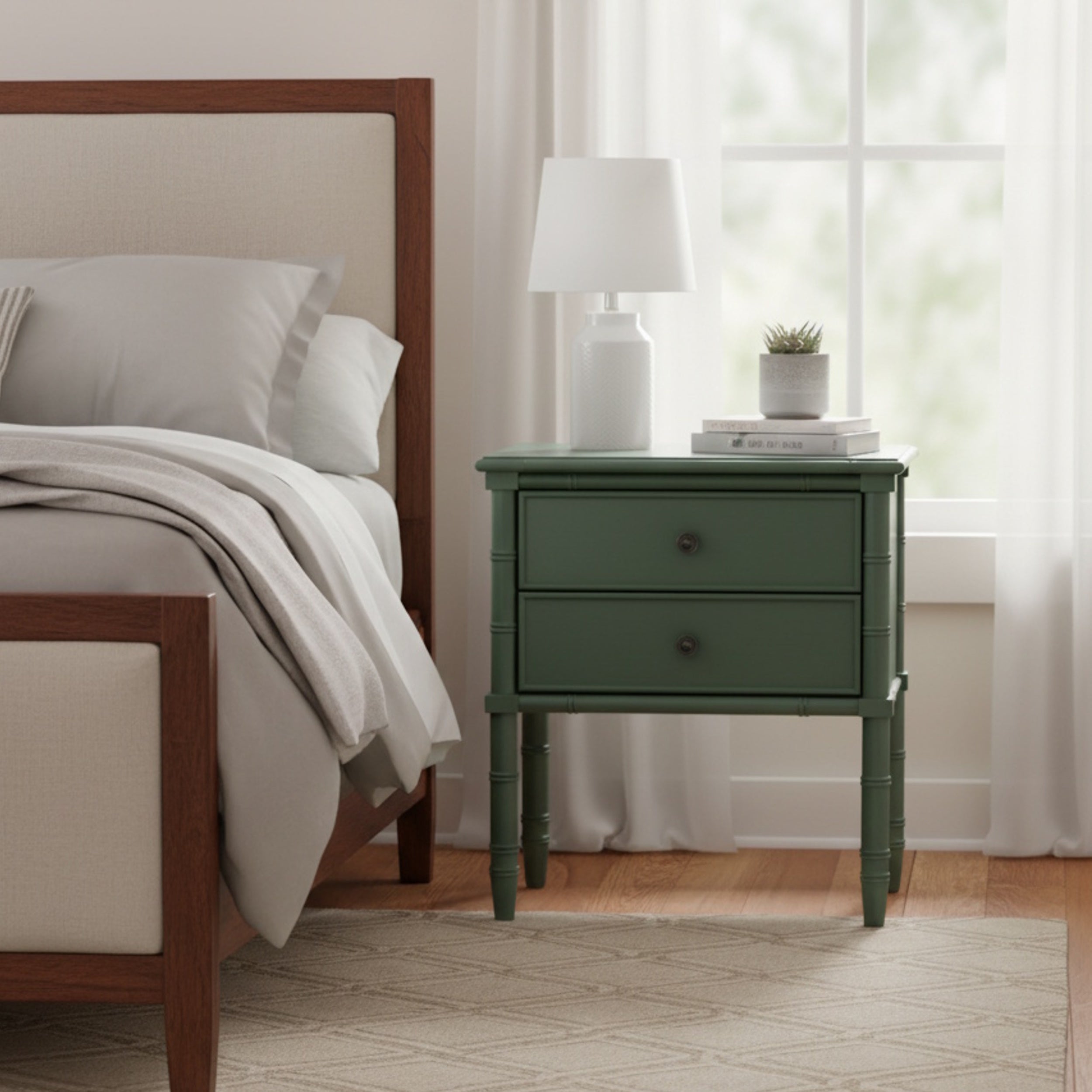 Emmett 2 Drawer Nightstand