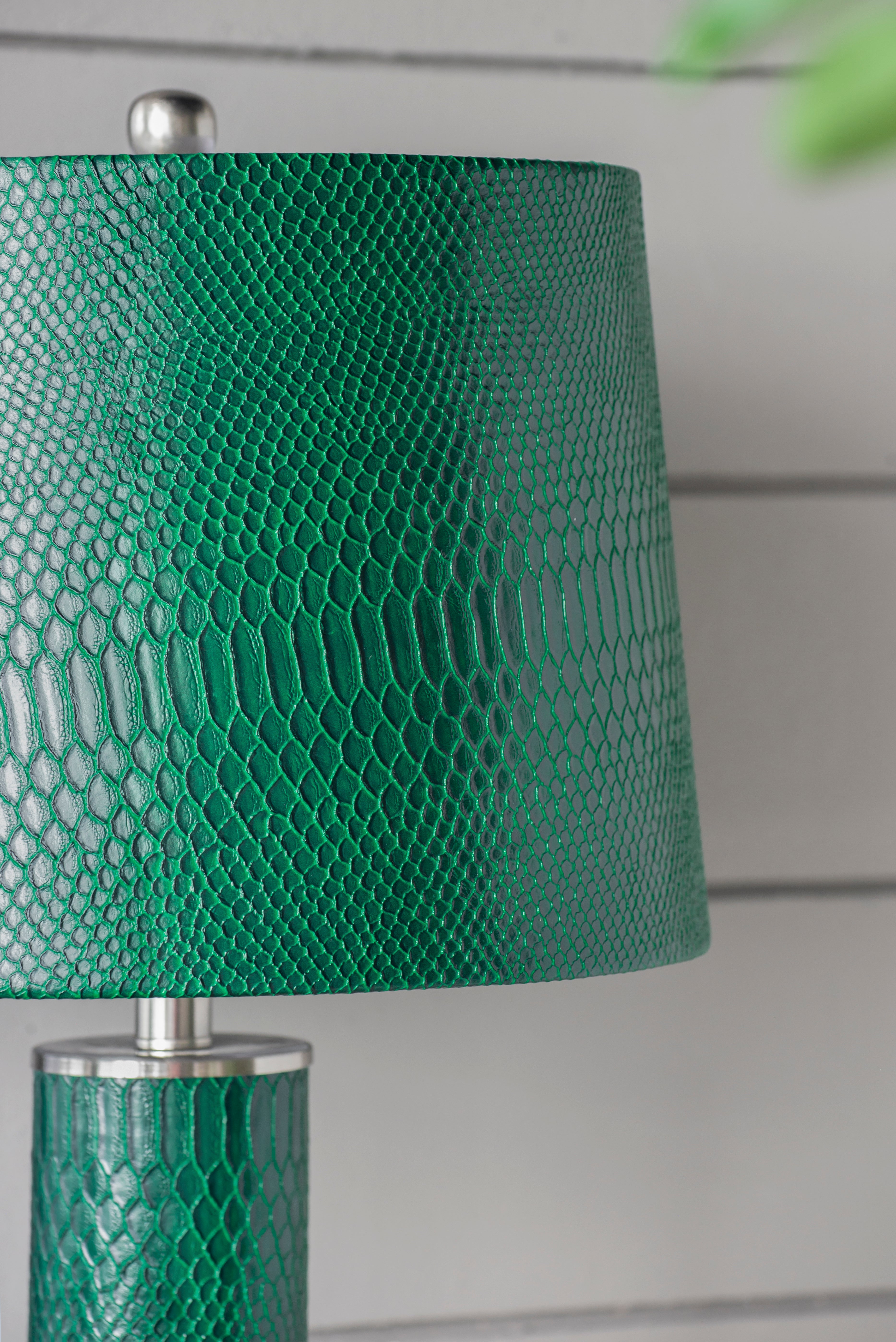Leather Table Lamp