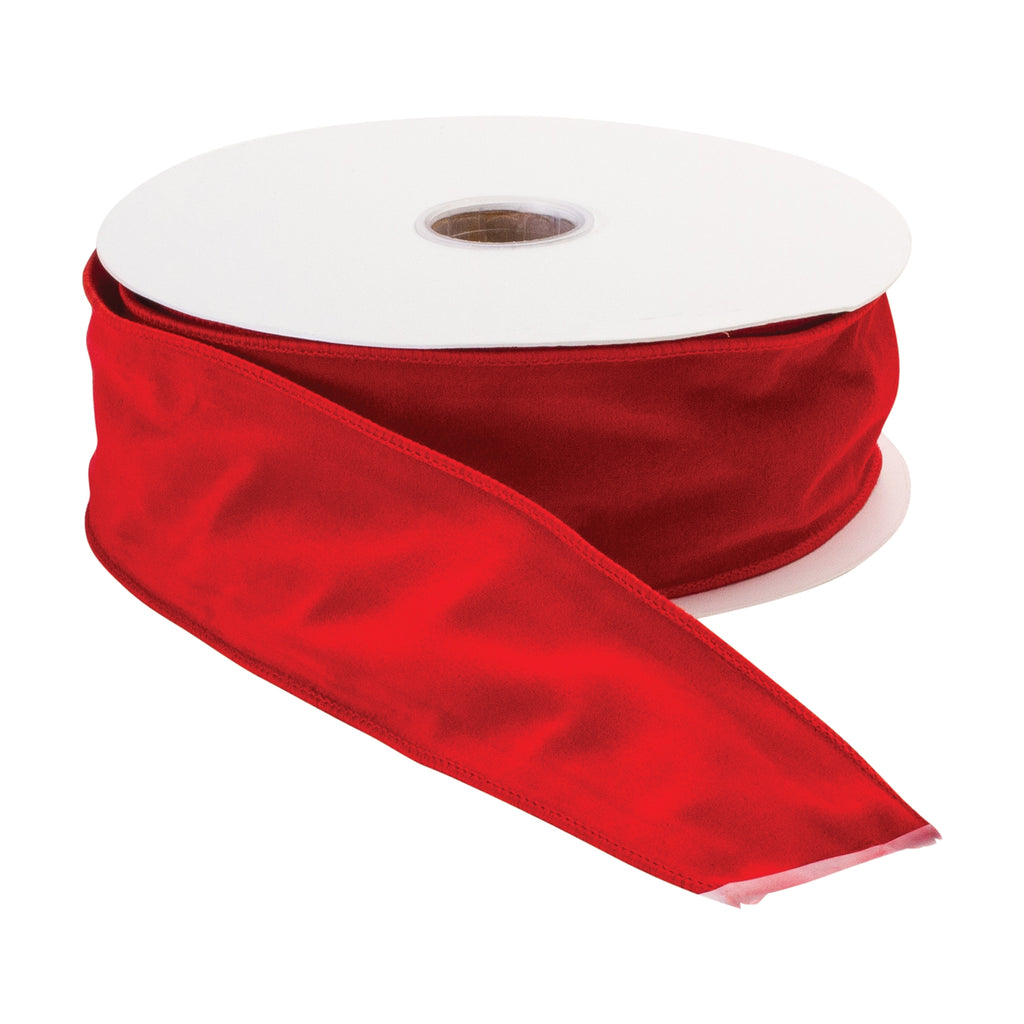2.5" Red Polyester Ribbon
