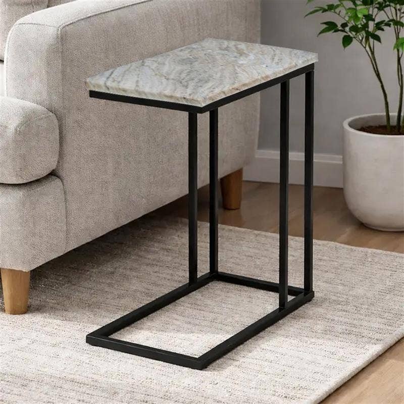 C Table with Marble Top