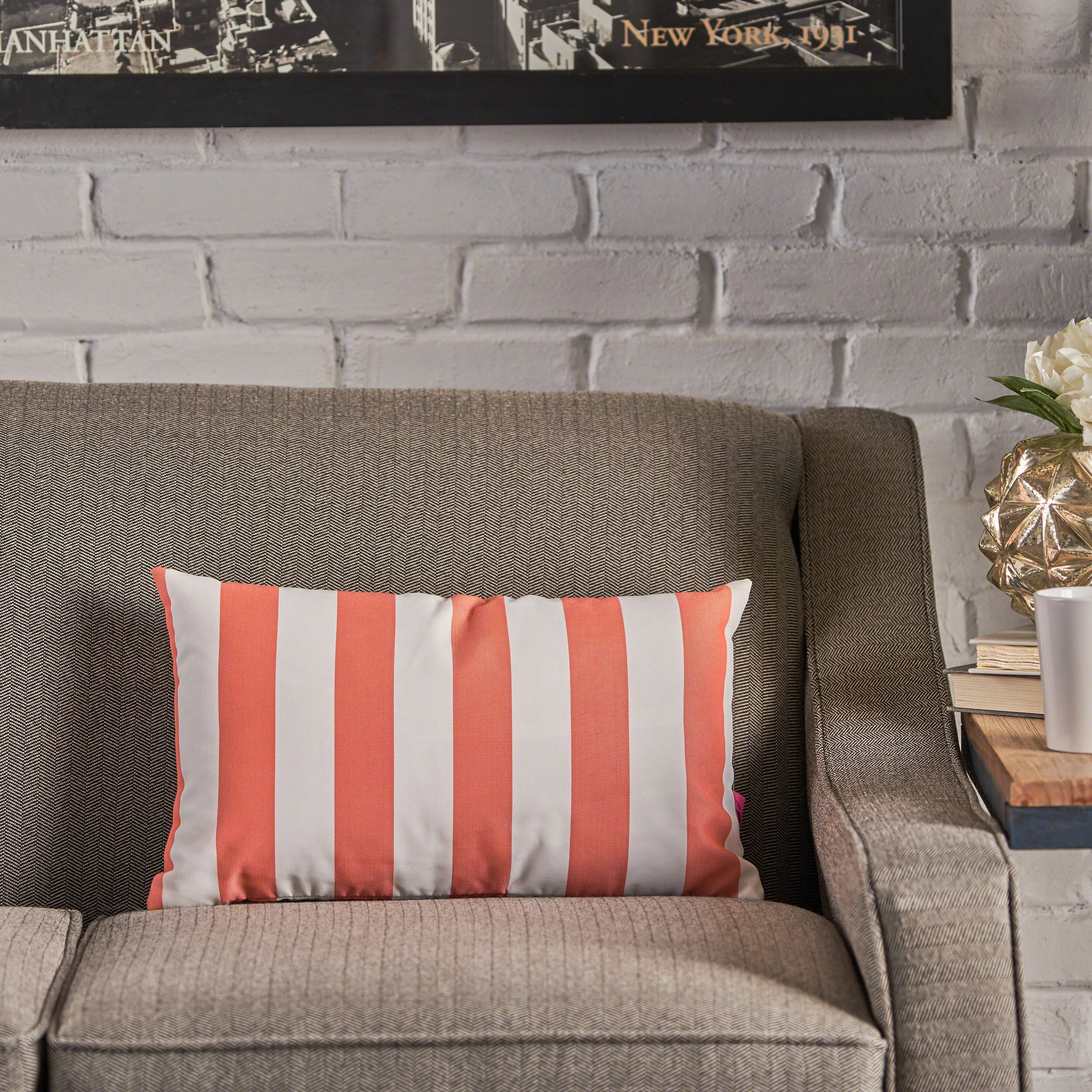 Emulate Outdoor Rectangular Fabric Pillow