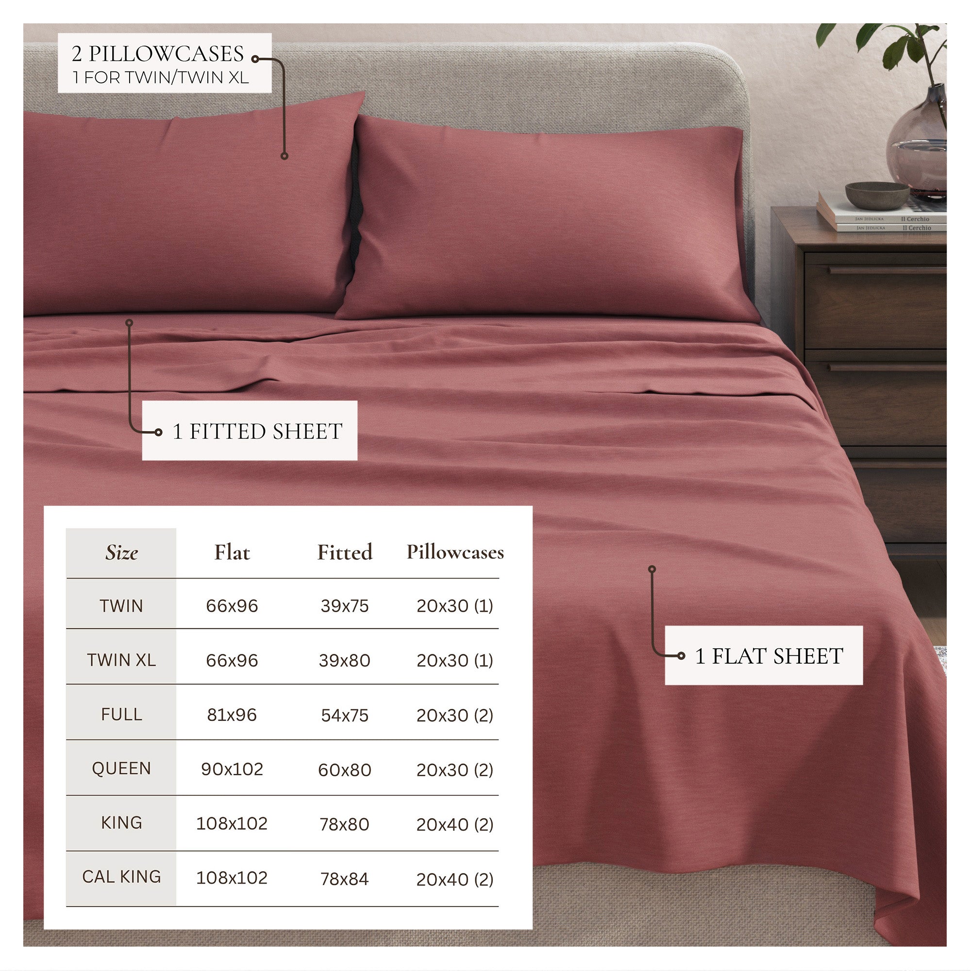 Cotton Heathered Melange Jersey Knit Sheet Set