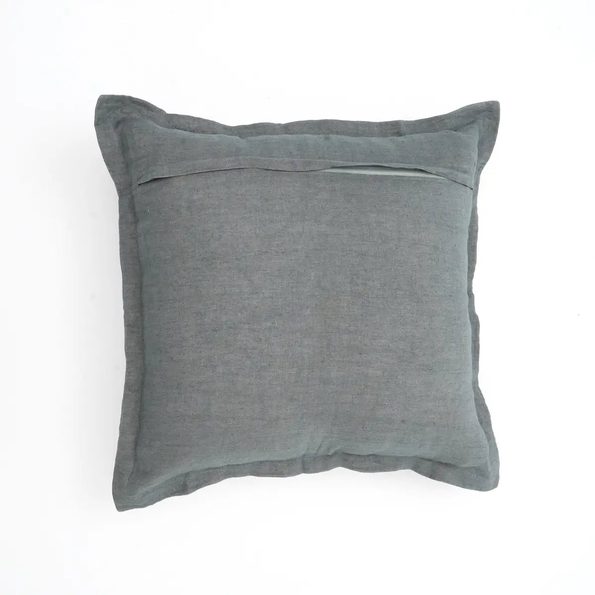 Cotton Solid Pillow with Flanges