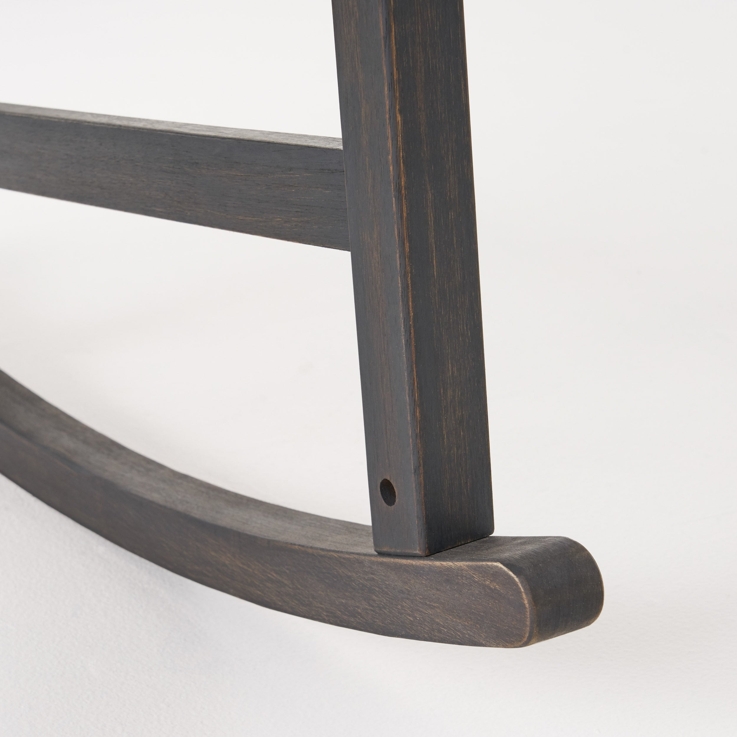Muse Outdoor Acacia Rocking Chair with Slat Design