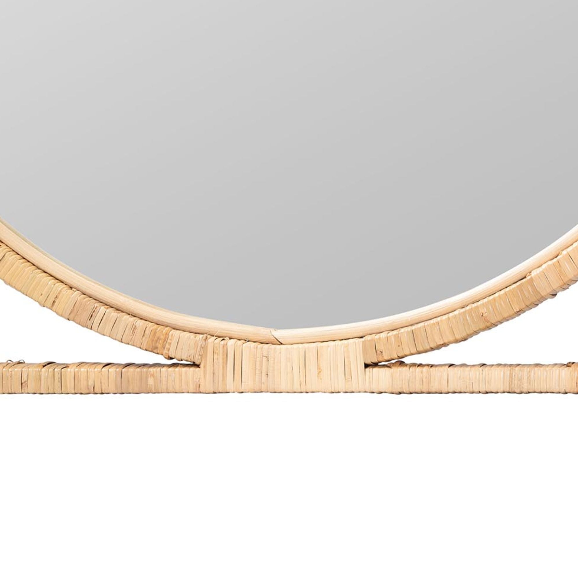 Scott Rattan Wall Mirror