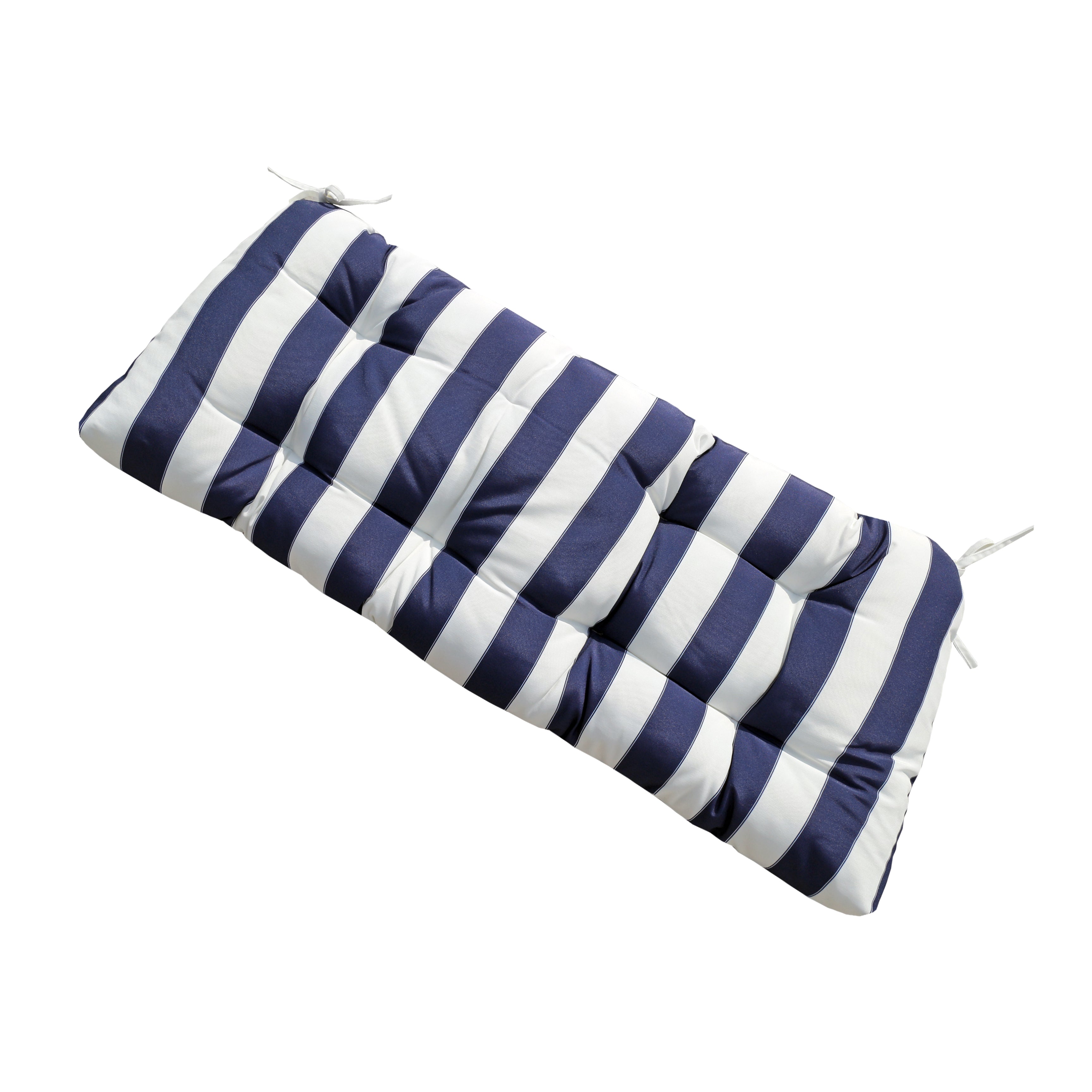 47" Tufted Outdoor Bench Cushion