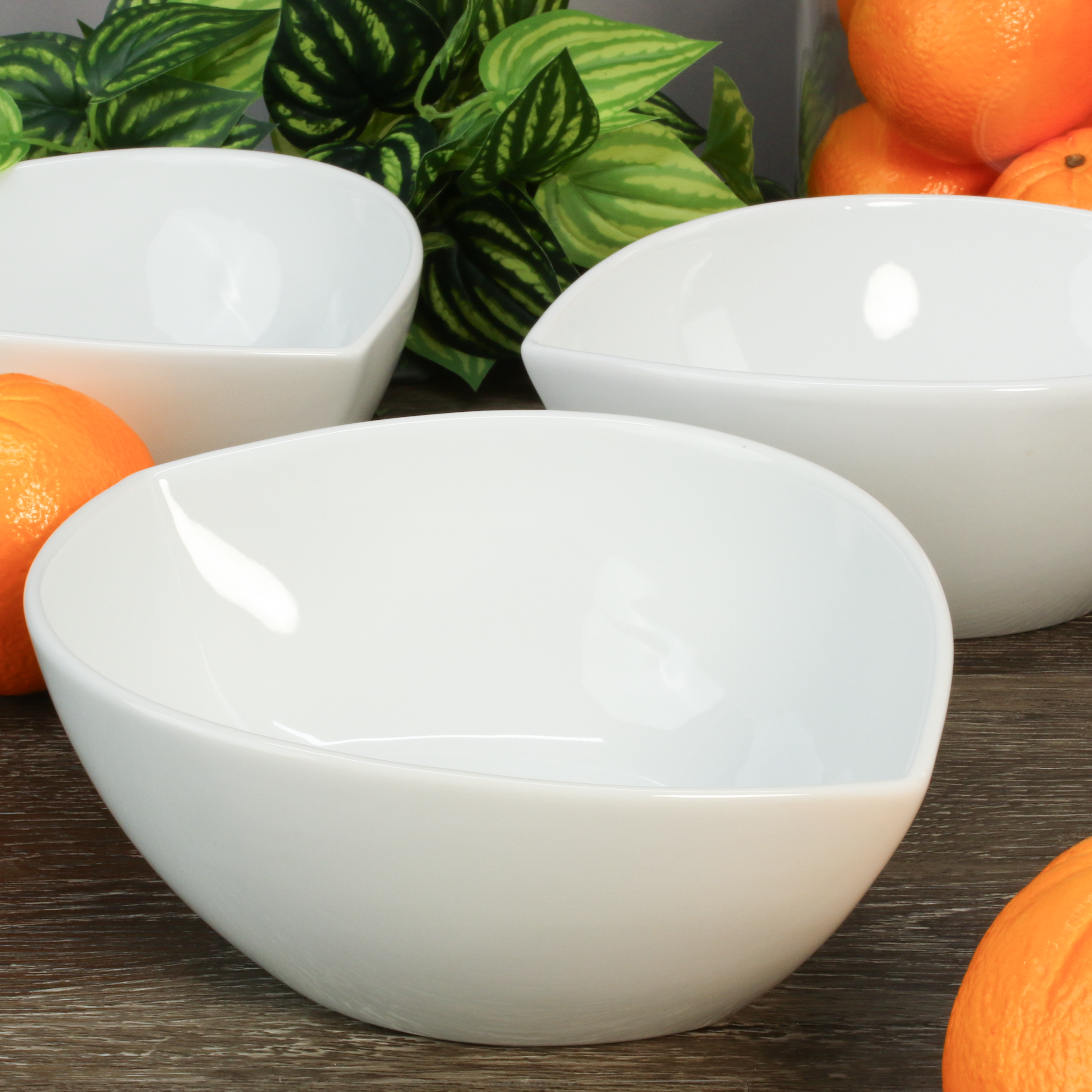 Split Oval Bowls, Set of 3