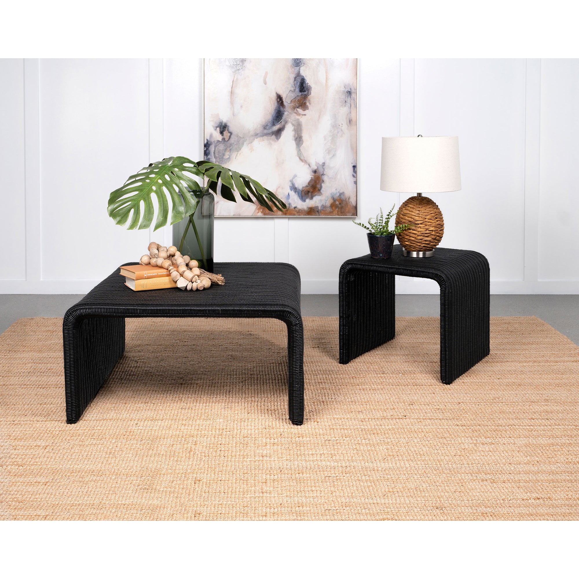 Gage Natural Square End Table