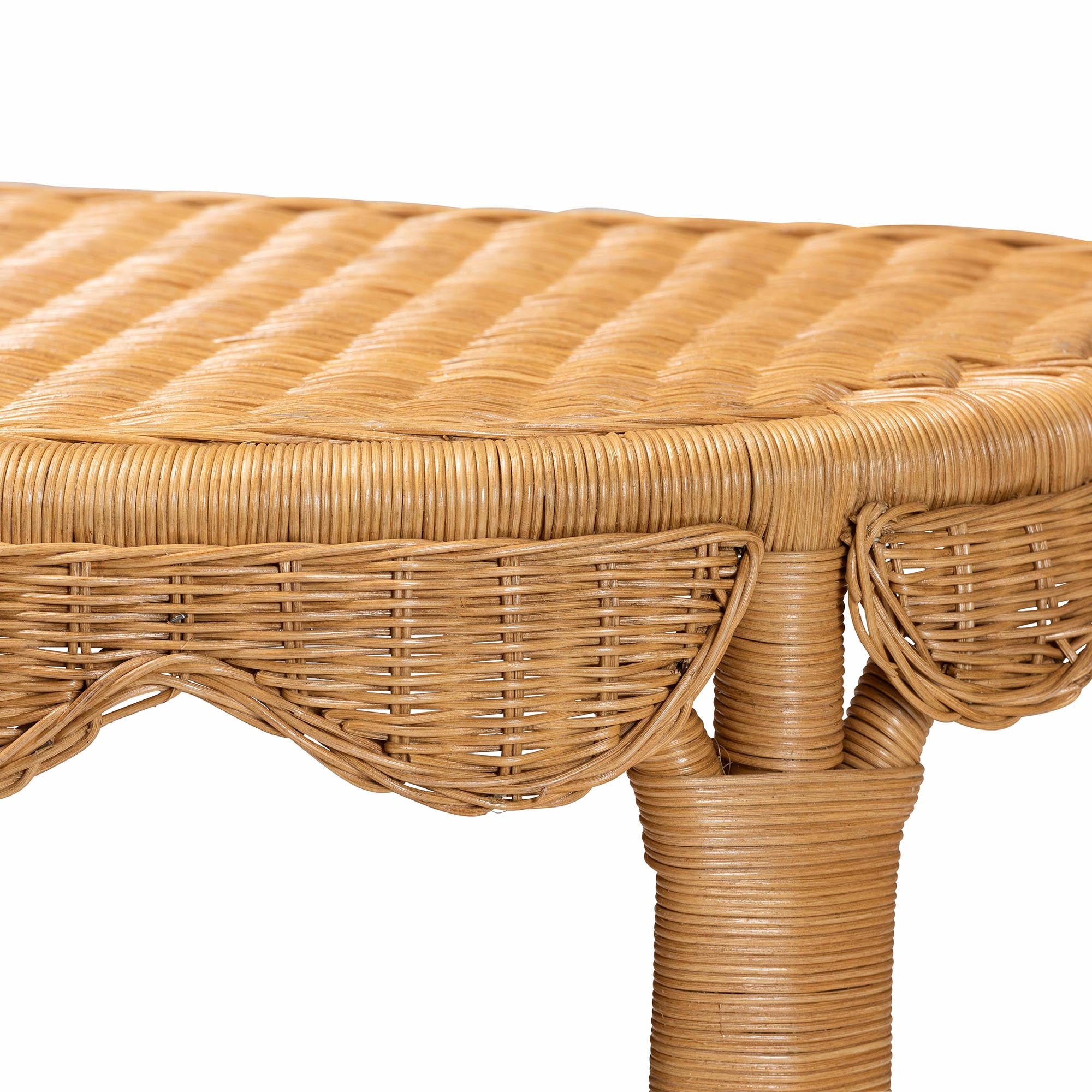 Lukas Rattan Console Table