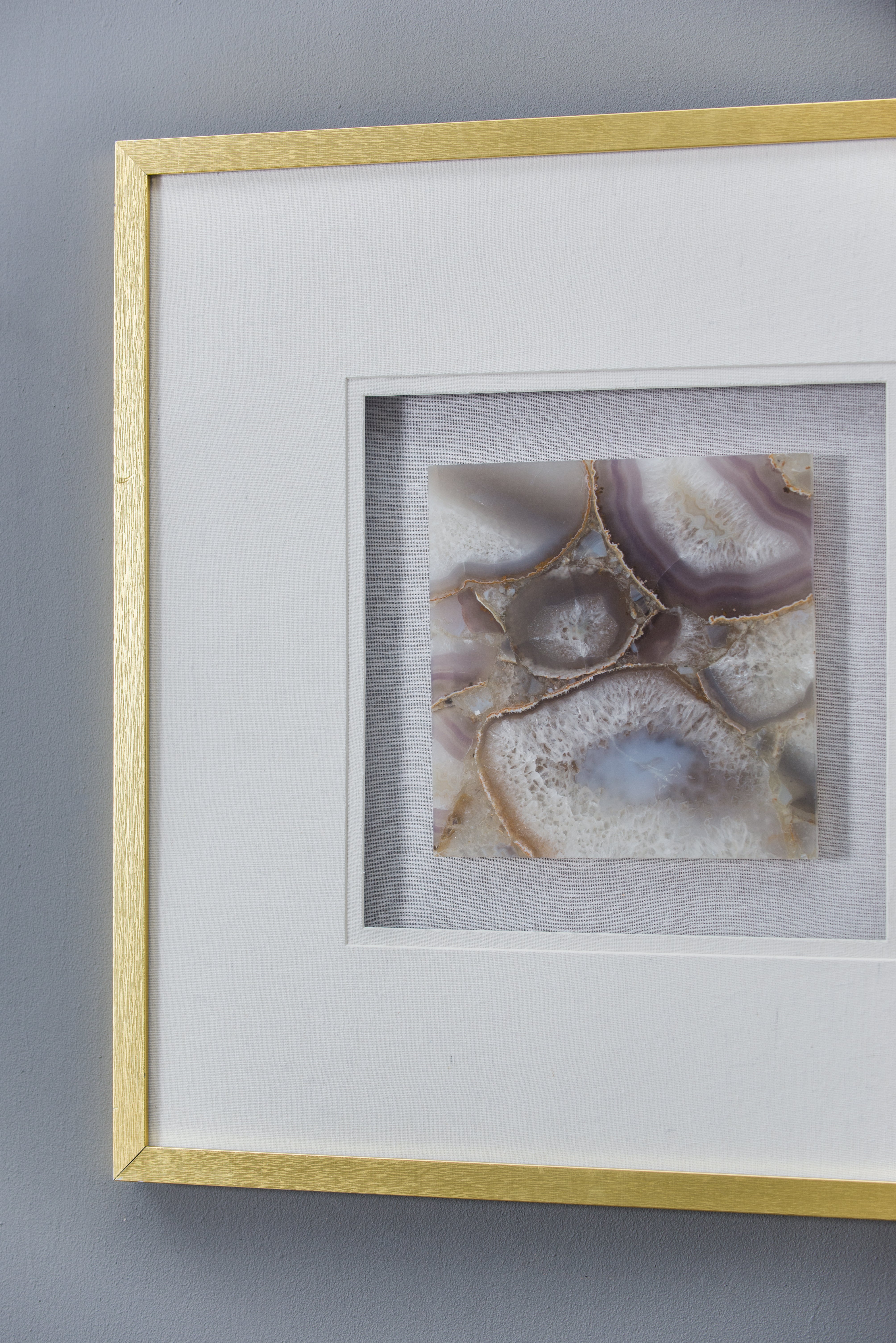Remi Agate Shadow Box Wall Art