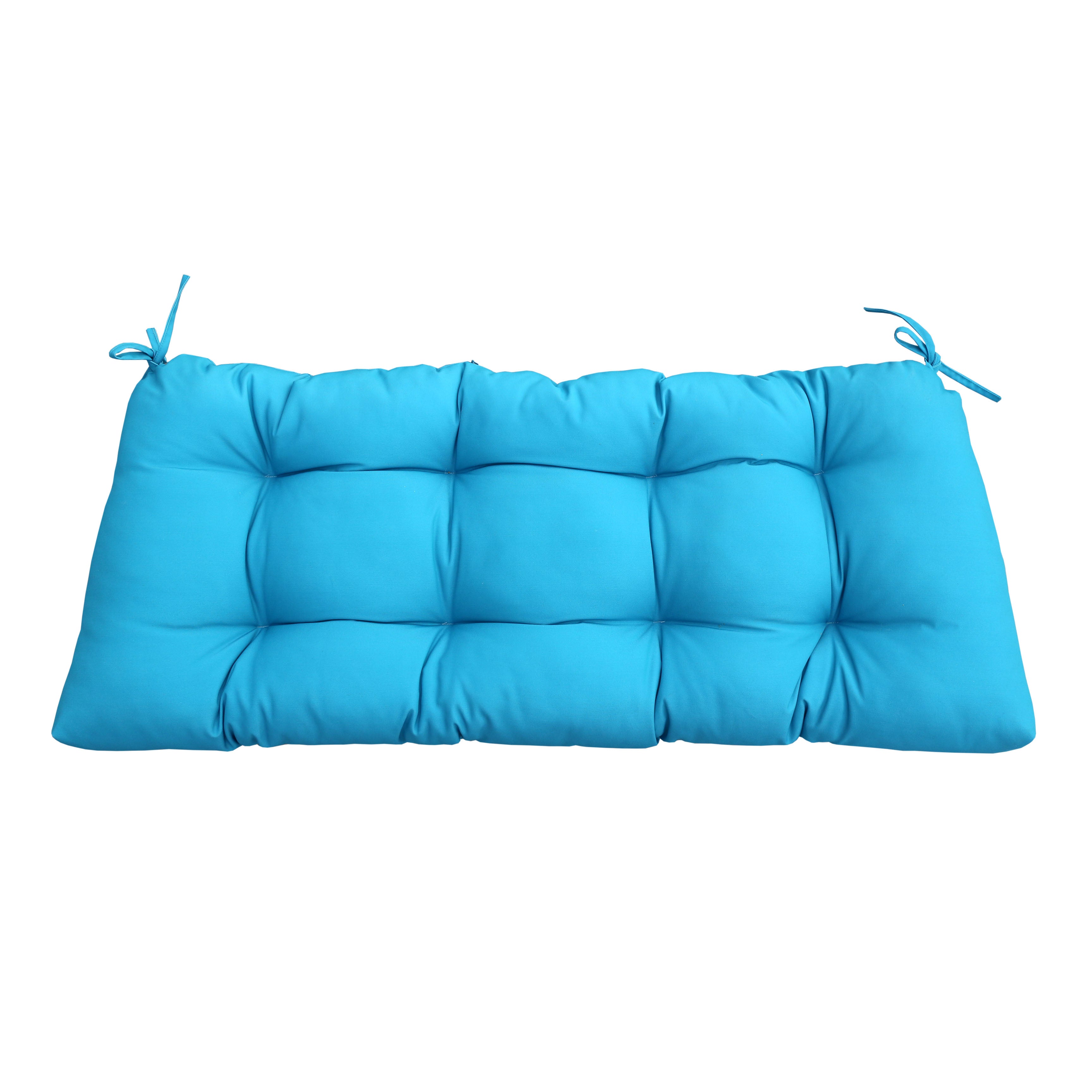 47" Tufted Outdoor Bench Cushion