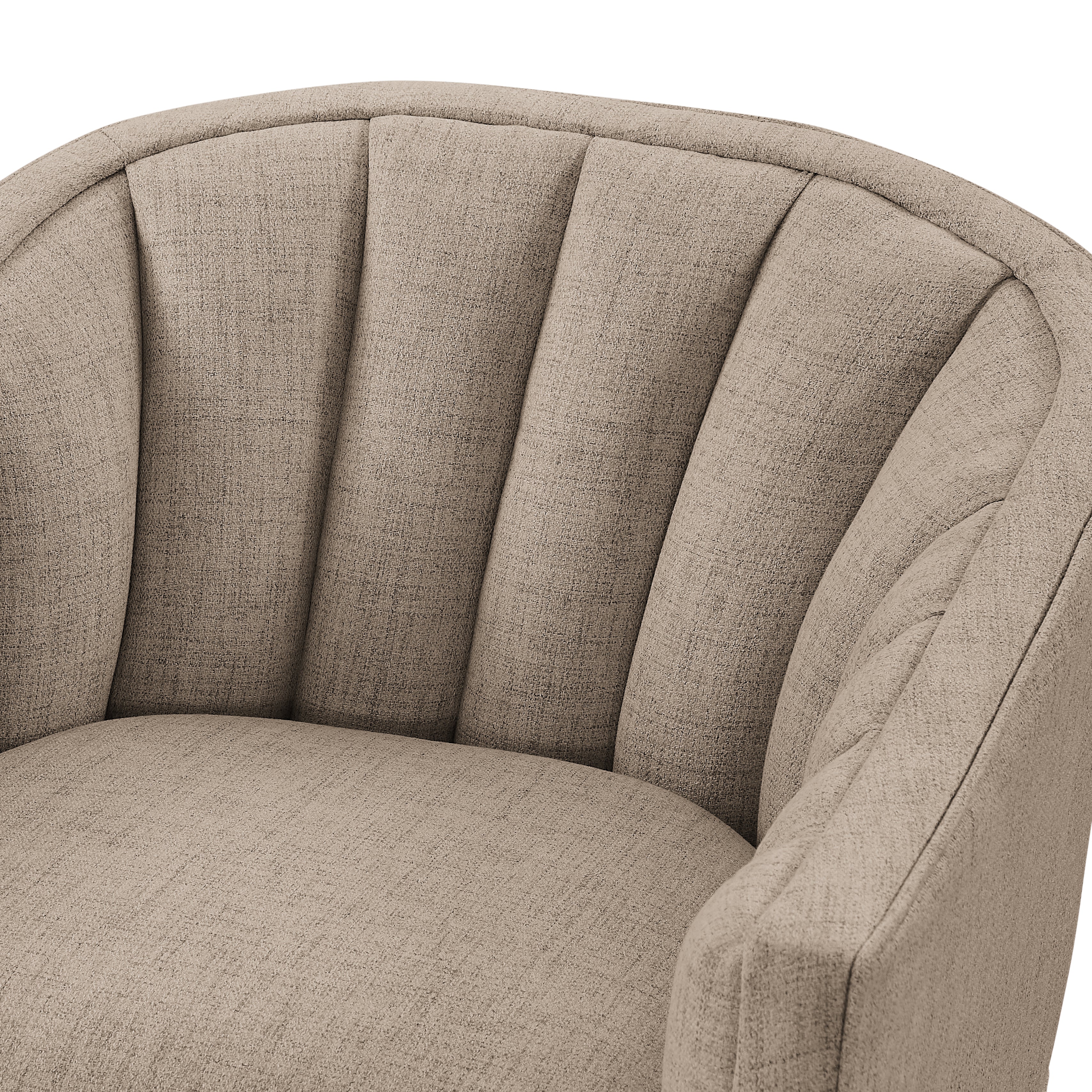Skirted Swivel Accent Chair