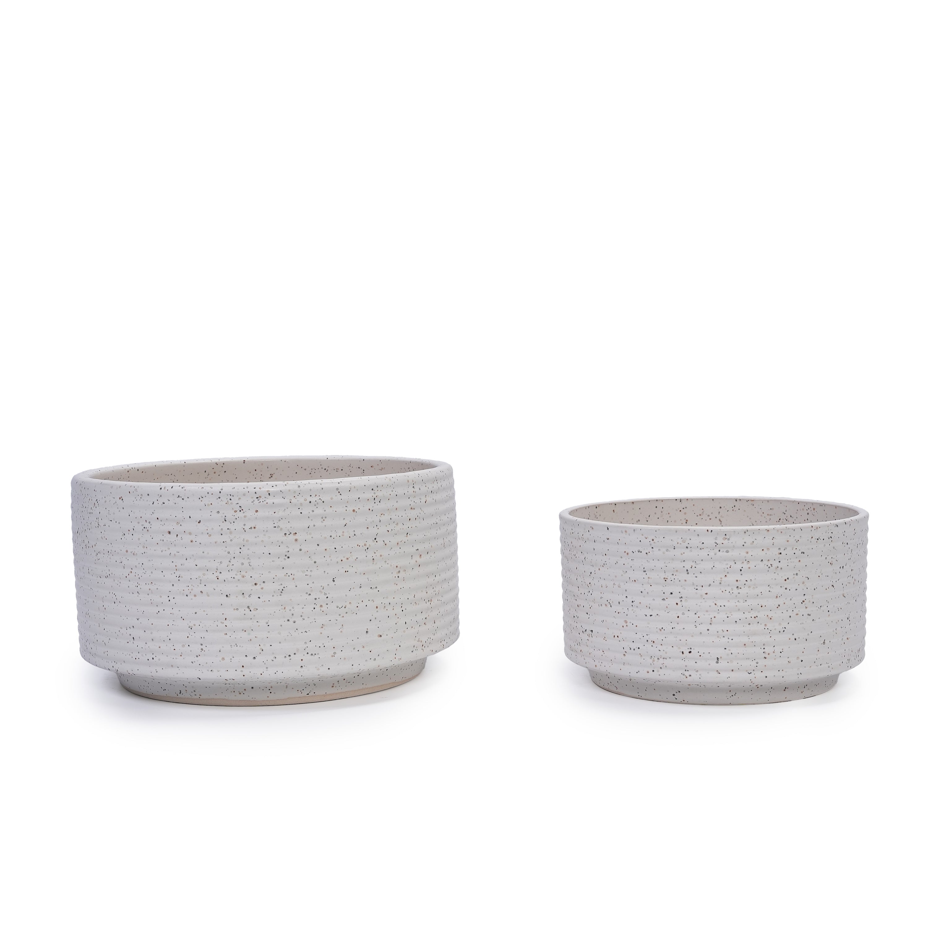 Miro Handmade Ceramic Planter, Set of 2
